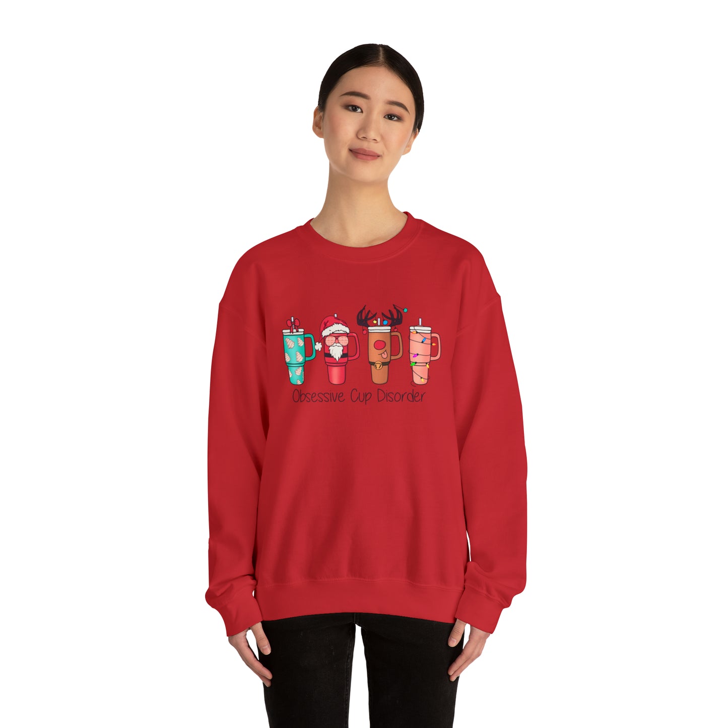 Obsessive Cup Disorder Unisex Heavy Blend™ Crewneck Sweatshirt