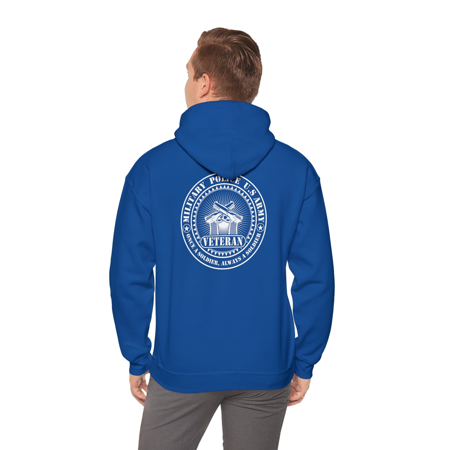 Military Police US Army Veteran Unisex Heavy Blend™ Hooded Sweatshirt