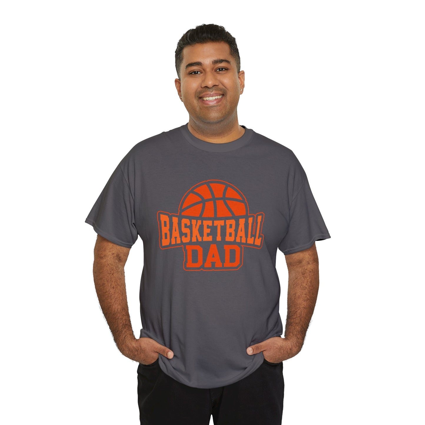 Basketball Dad Unisex Heavy Cotton Tee