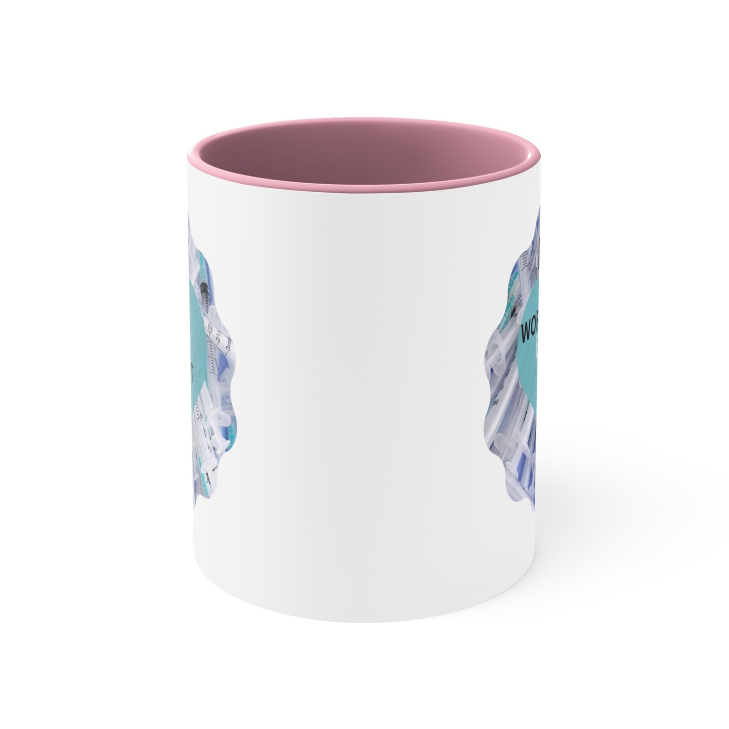 IVF Worth Every Shot Accent Coffee Mug, 11oz