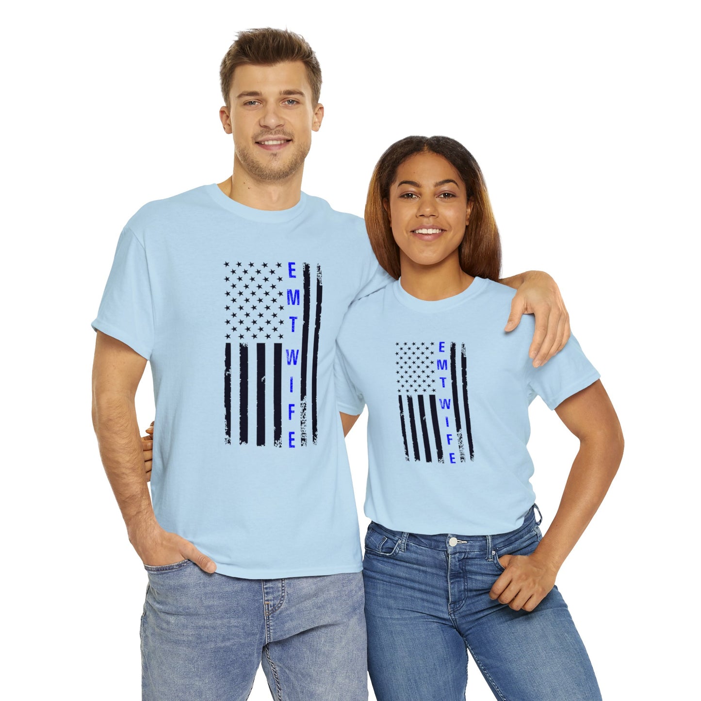 EMT Wife Unisex Heavy Cotton Tee