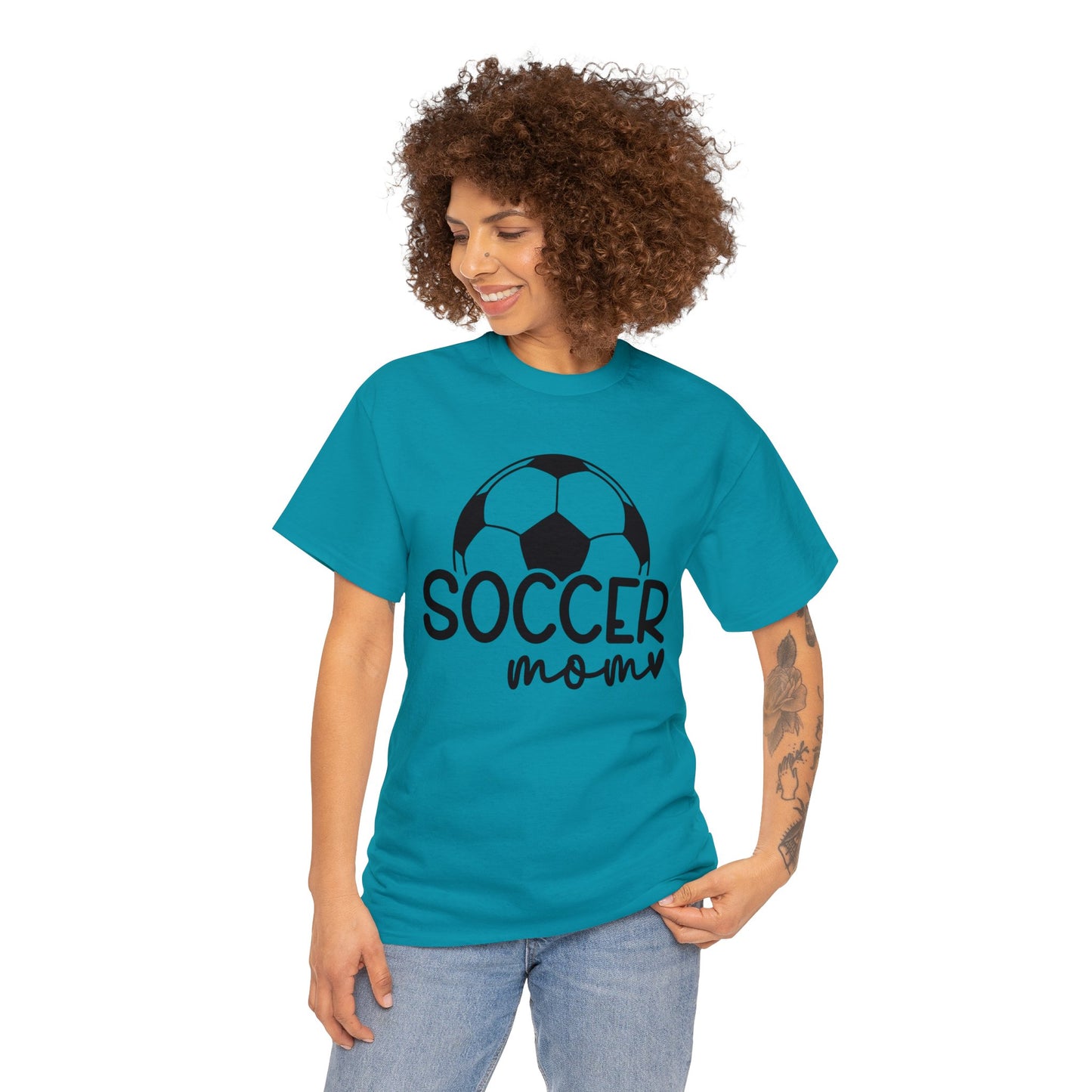 Soccer MOM Unisex Heavy Cotton Tee