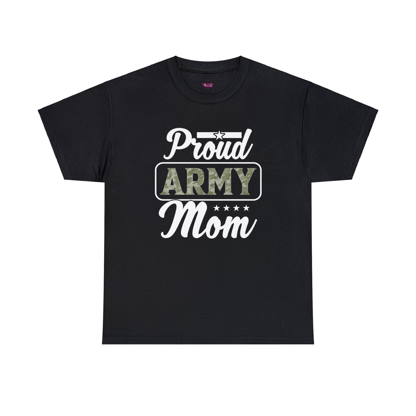 Proud ARMY Mom Unisex Heavy Cotton Tee