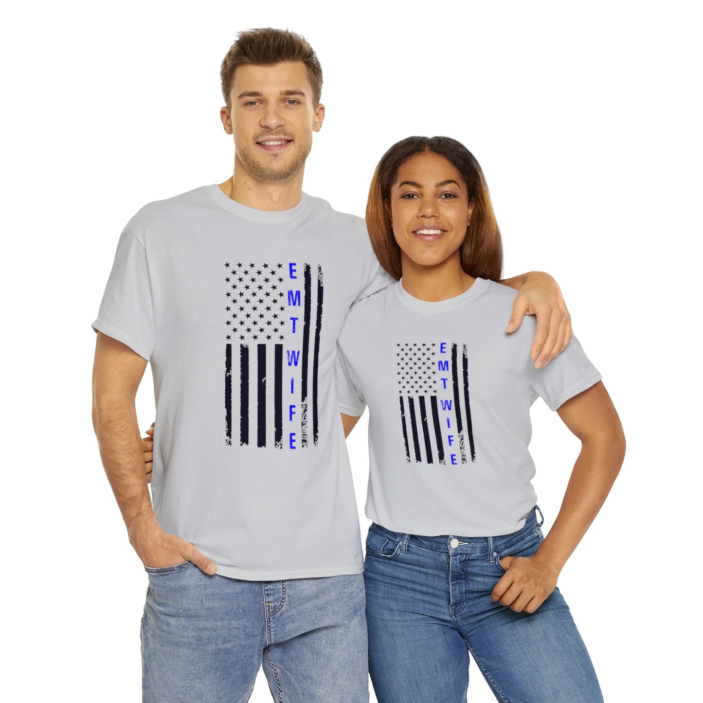 EMT Wife Unisex Heavy Cotton Tee
