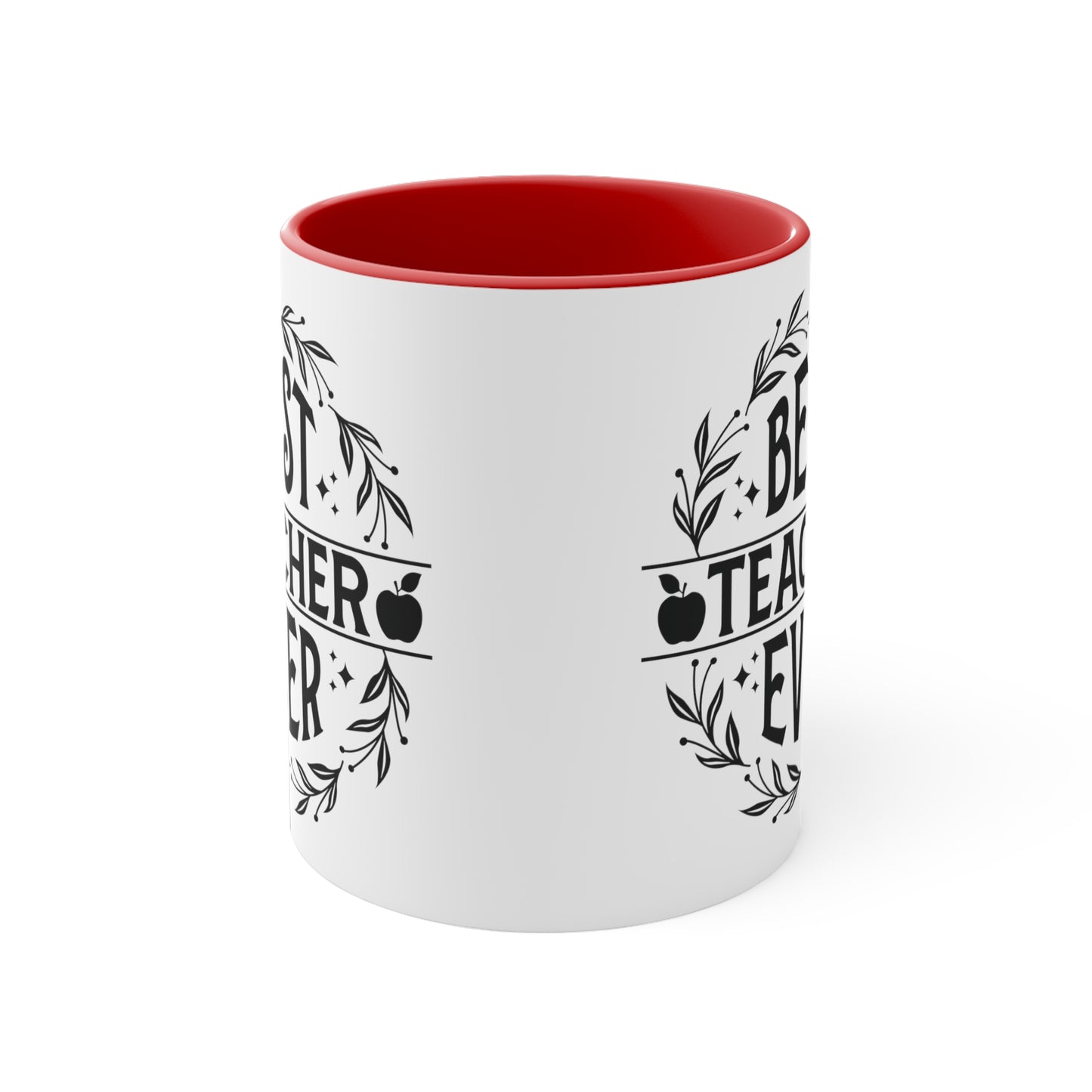 Best Teacher Ever Accent Coffee Mug, 11oz