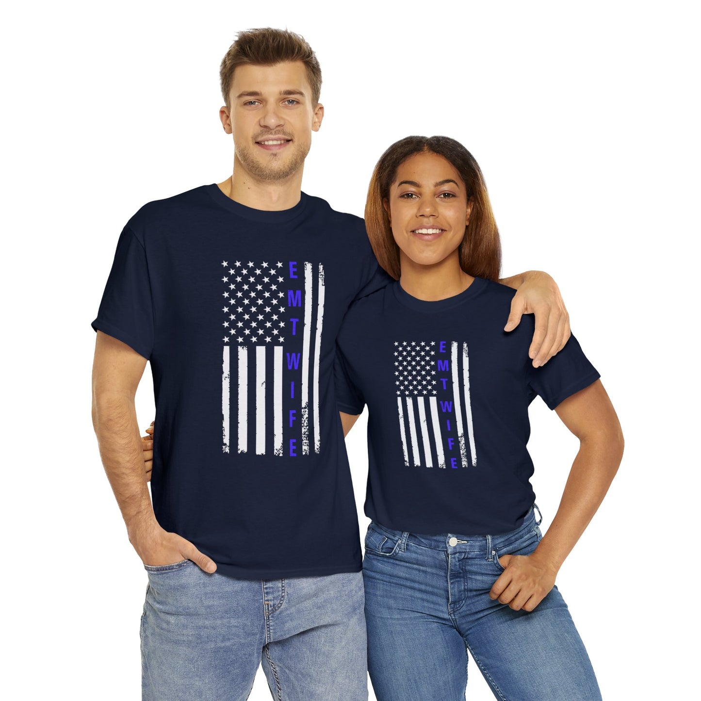 EMT Wife Unisex Heavy Cotton Tee