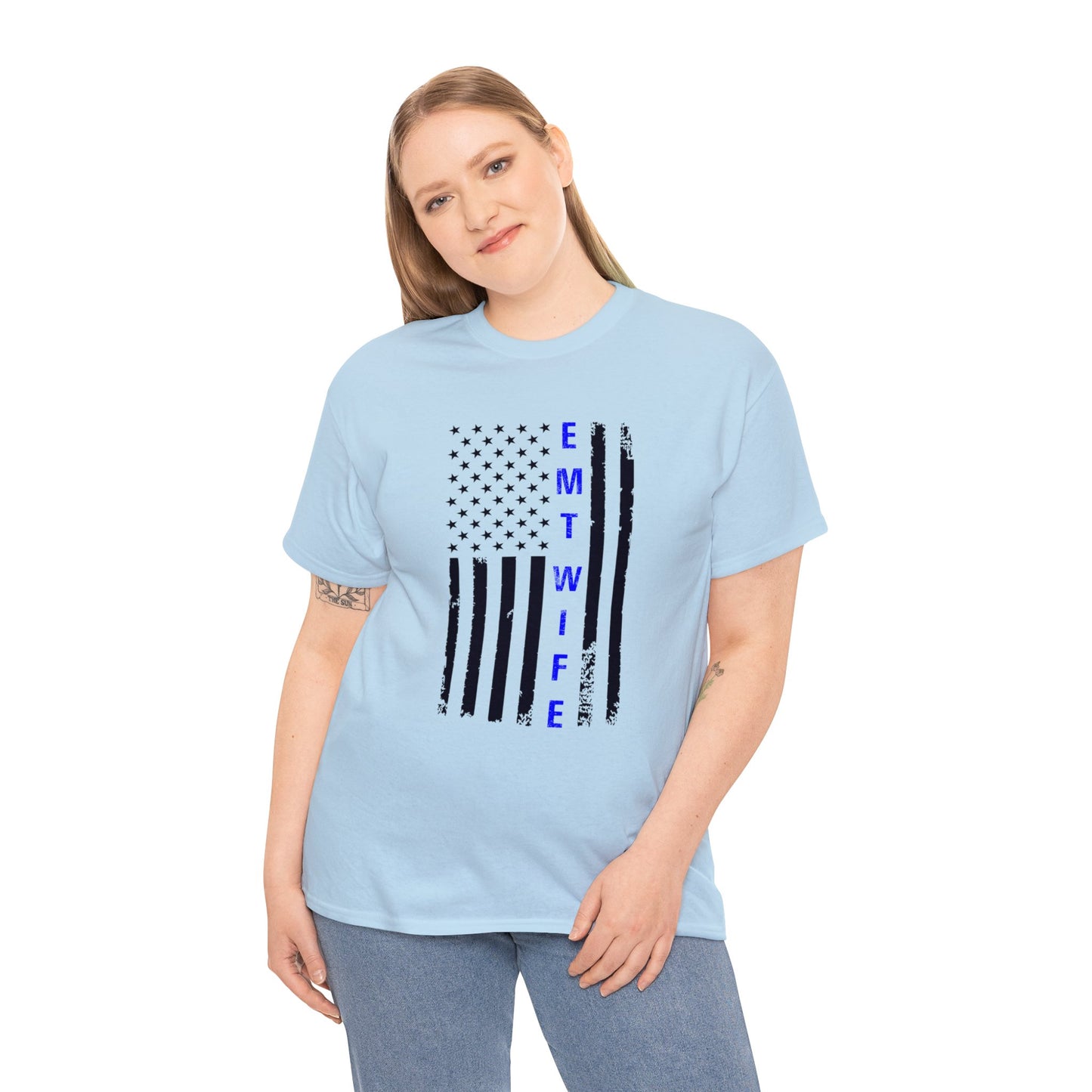 EMT Wife Unisex Heavy Cotton Tee