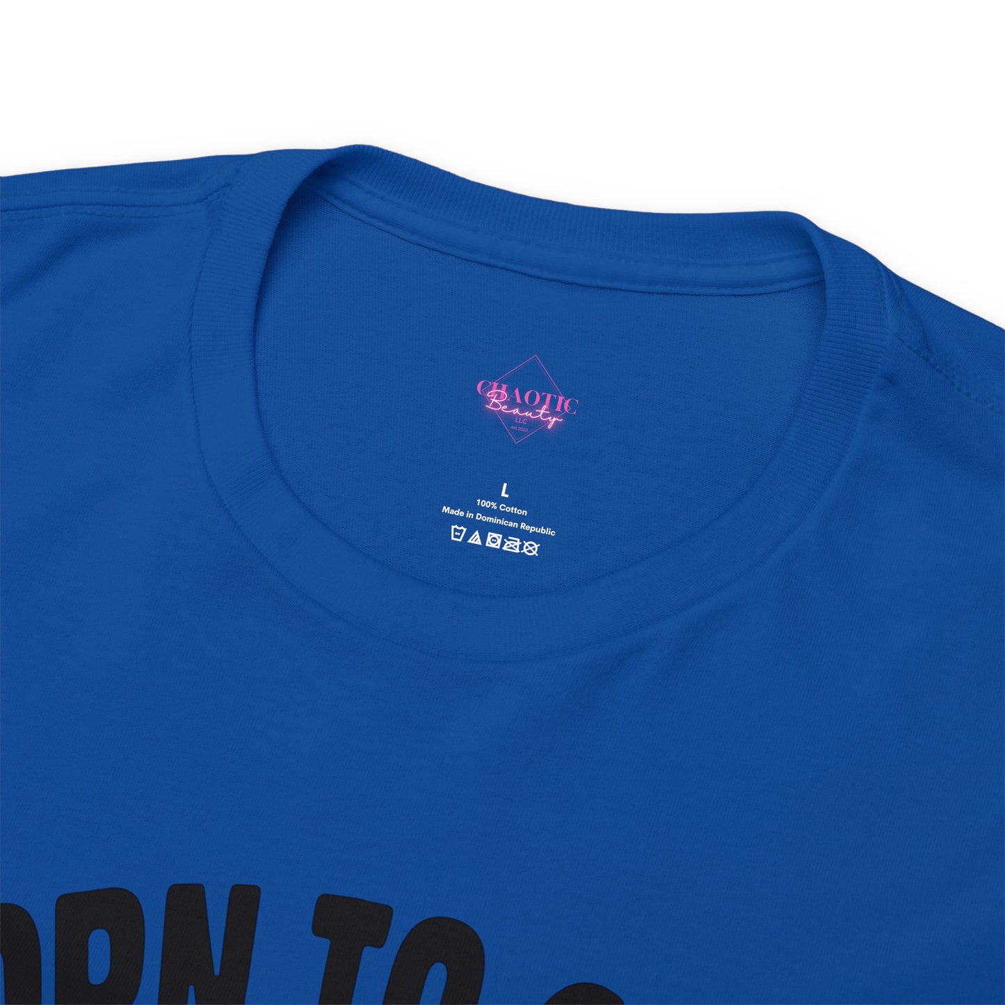 Born to Golf Forced to Work Unisex Heavy Cotton Tee