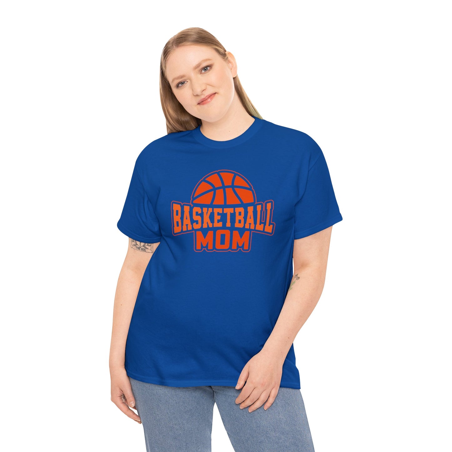 Basketball Mom Unisex Heavy Cotton Tee