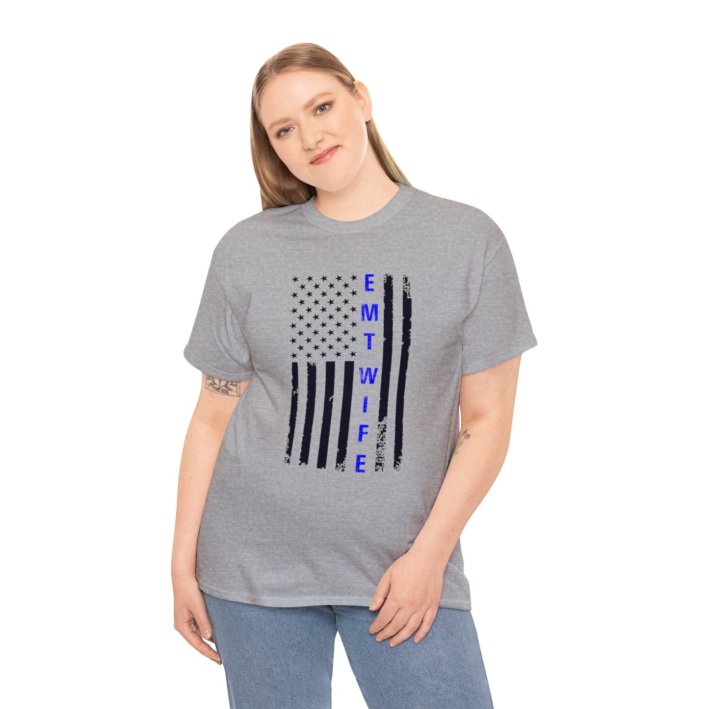 EMT Wife Unisex Heavy Cotton Tee