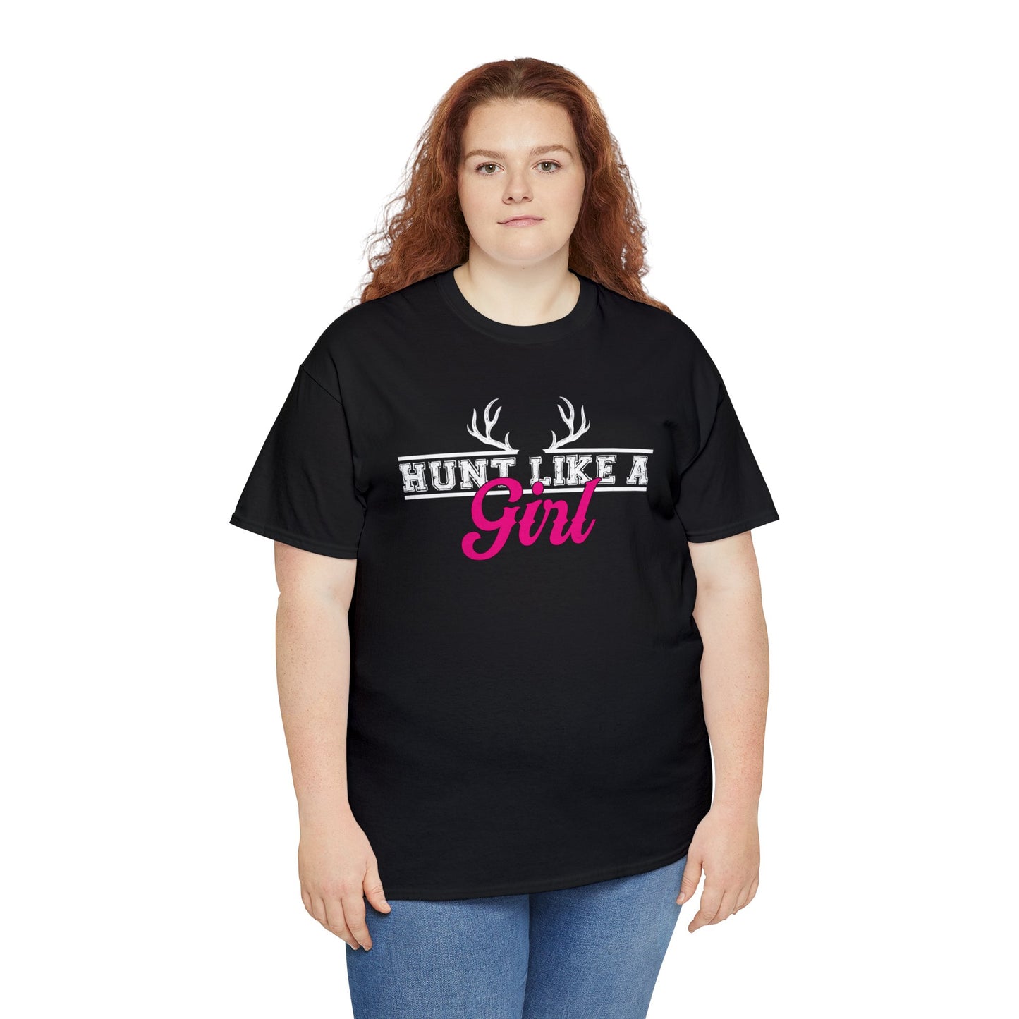Hunt Like a Girl Unisex Heavy Cotton Tee