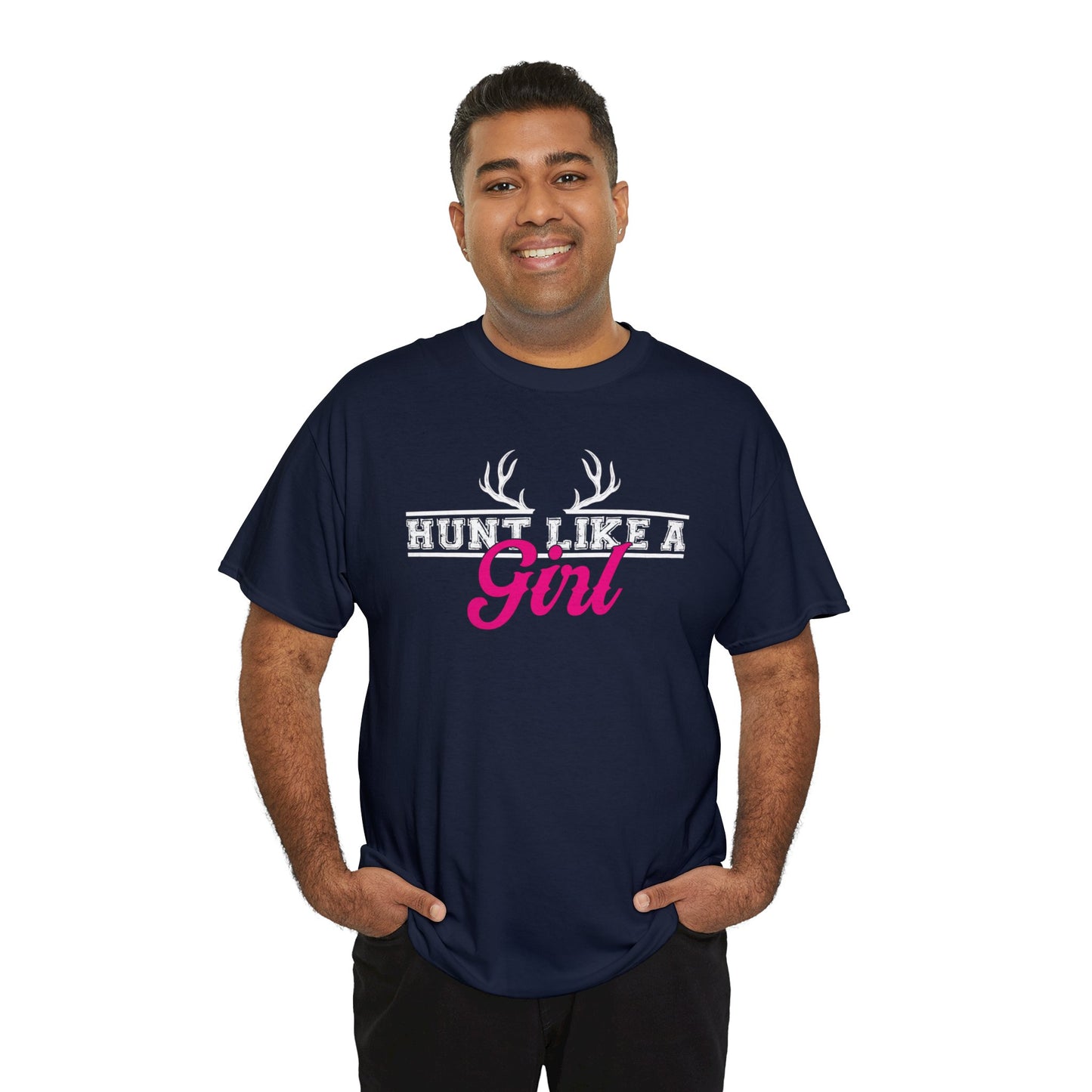 Hunt Like a Girl Unisex Heavy Cotton Tee