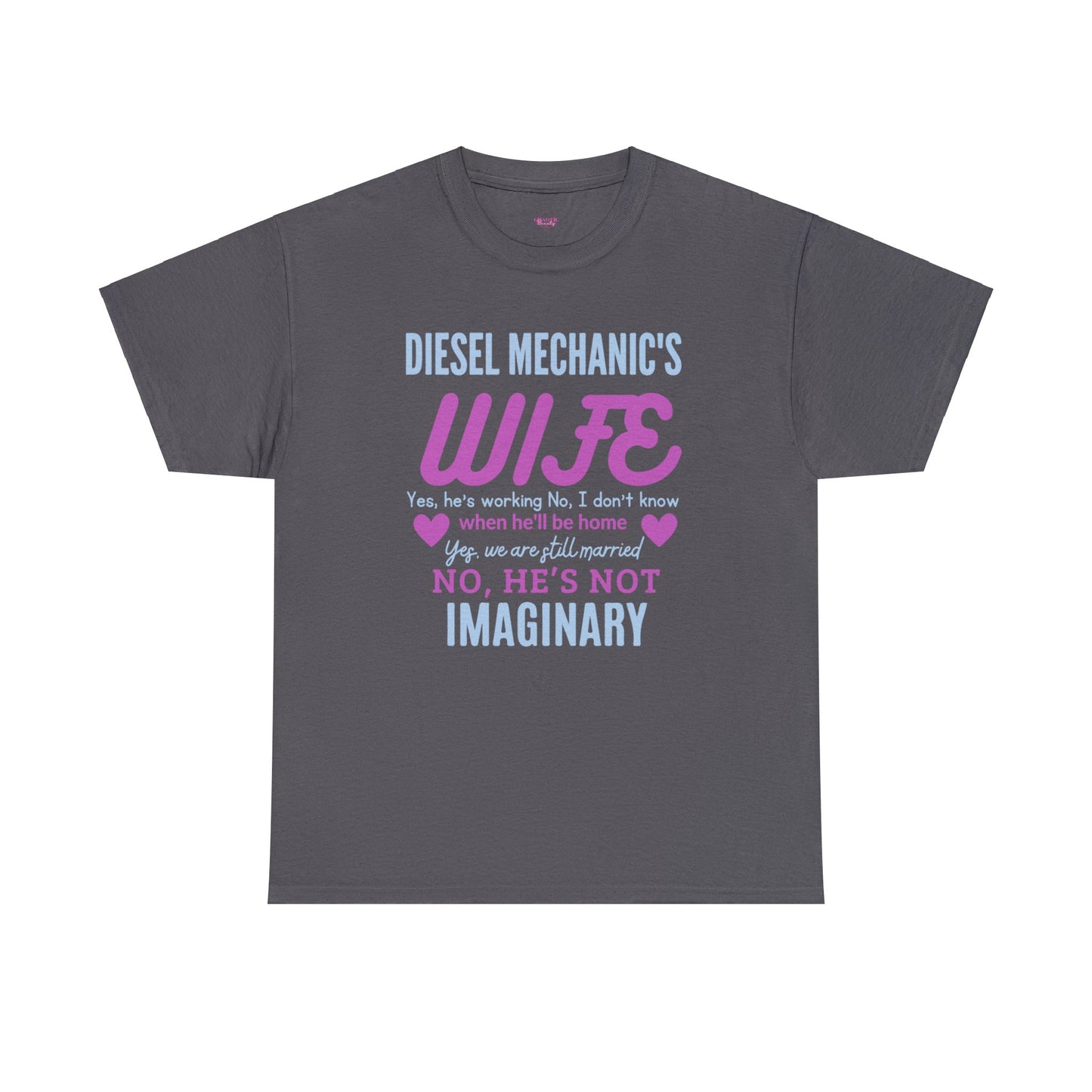 Diesel Mechanics Wife Unisex Heavy Cotton Tee