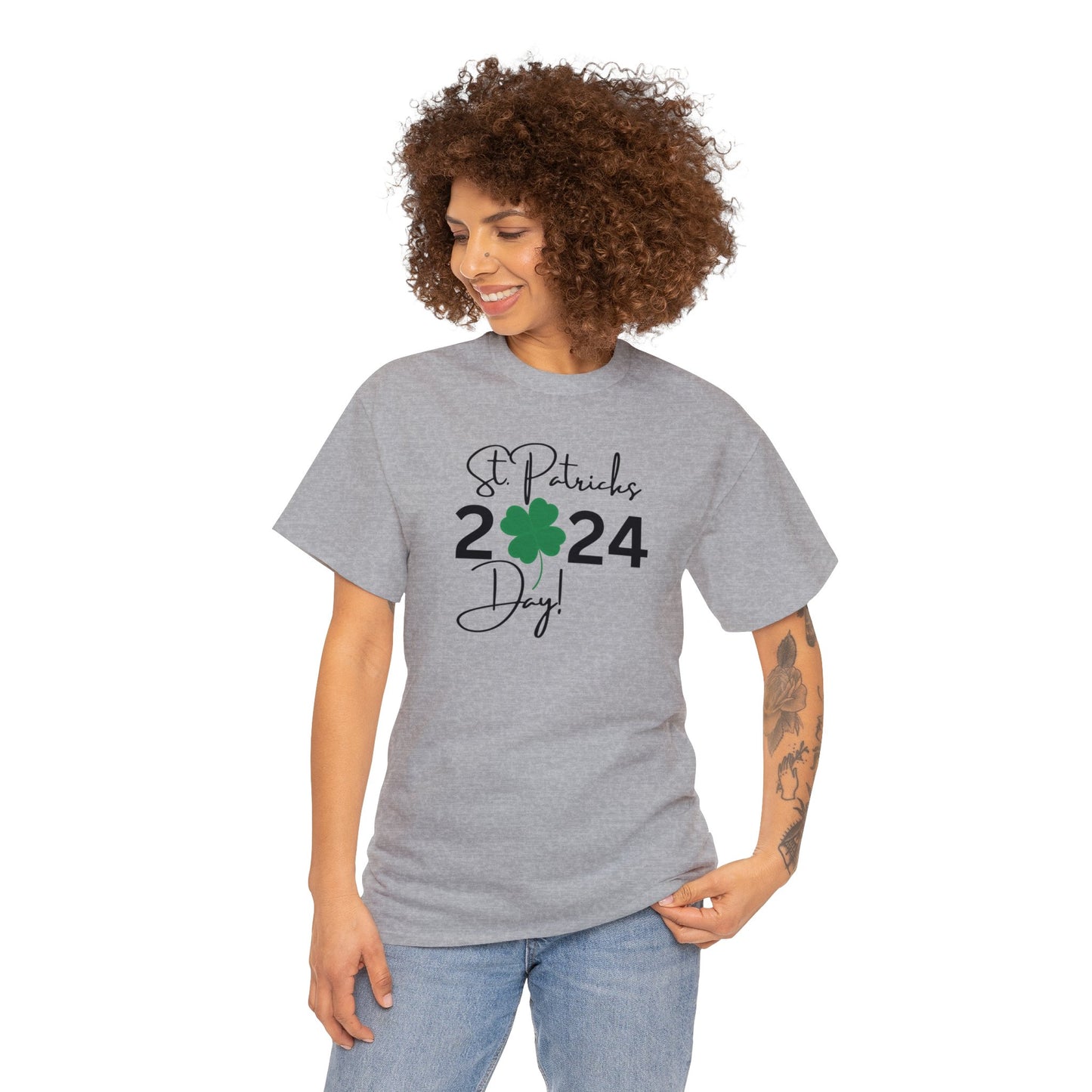 St Patricks Day 2024 Unisex Heavy Cotton Tee