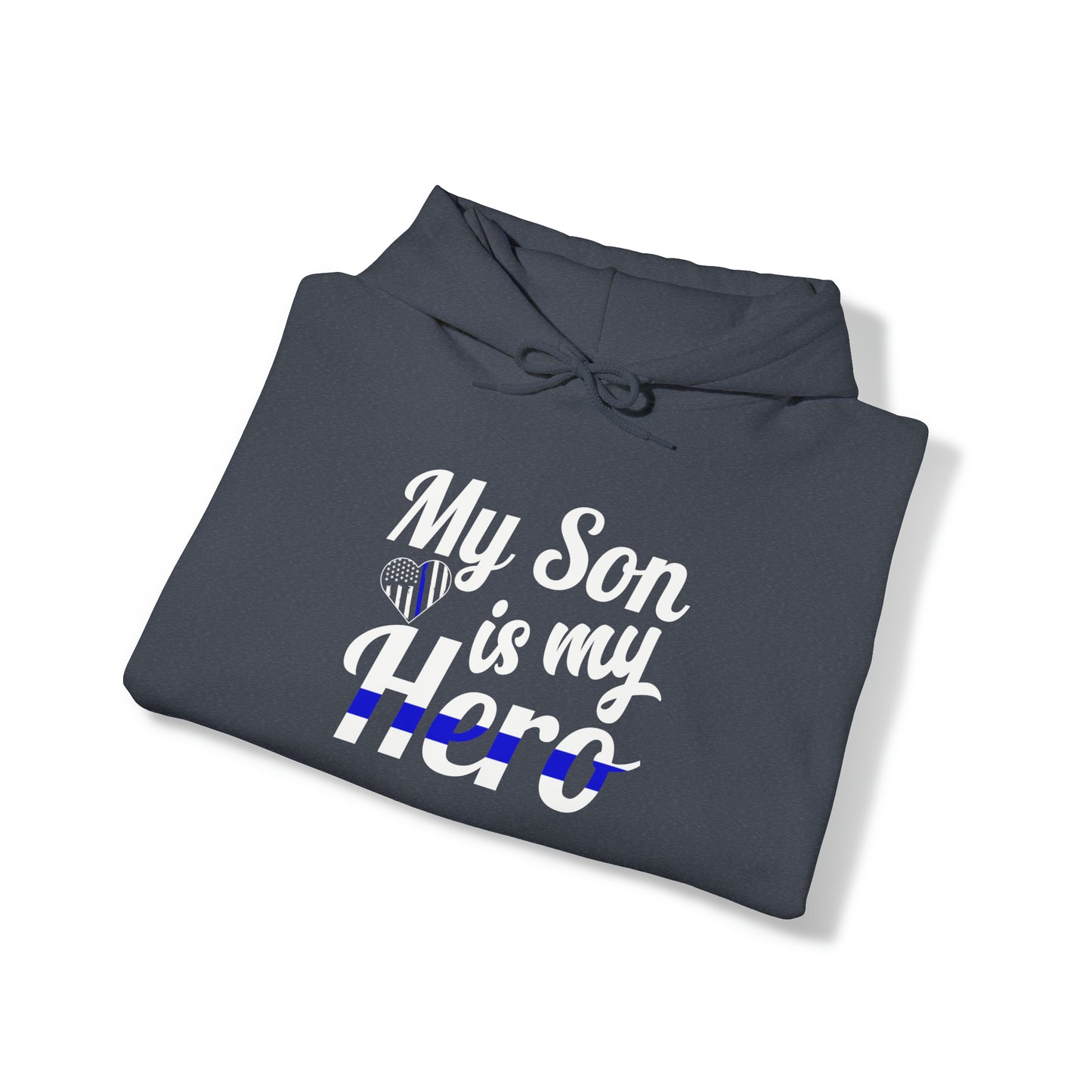 My Son My Hero Police Unisex Heavy Blend™ Hooded Sweatshirt