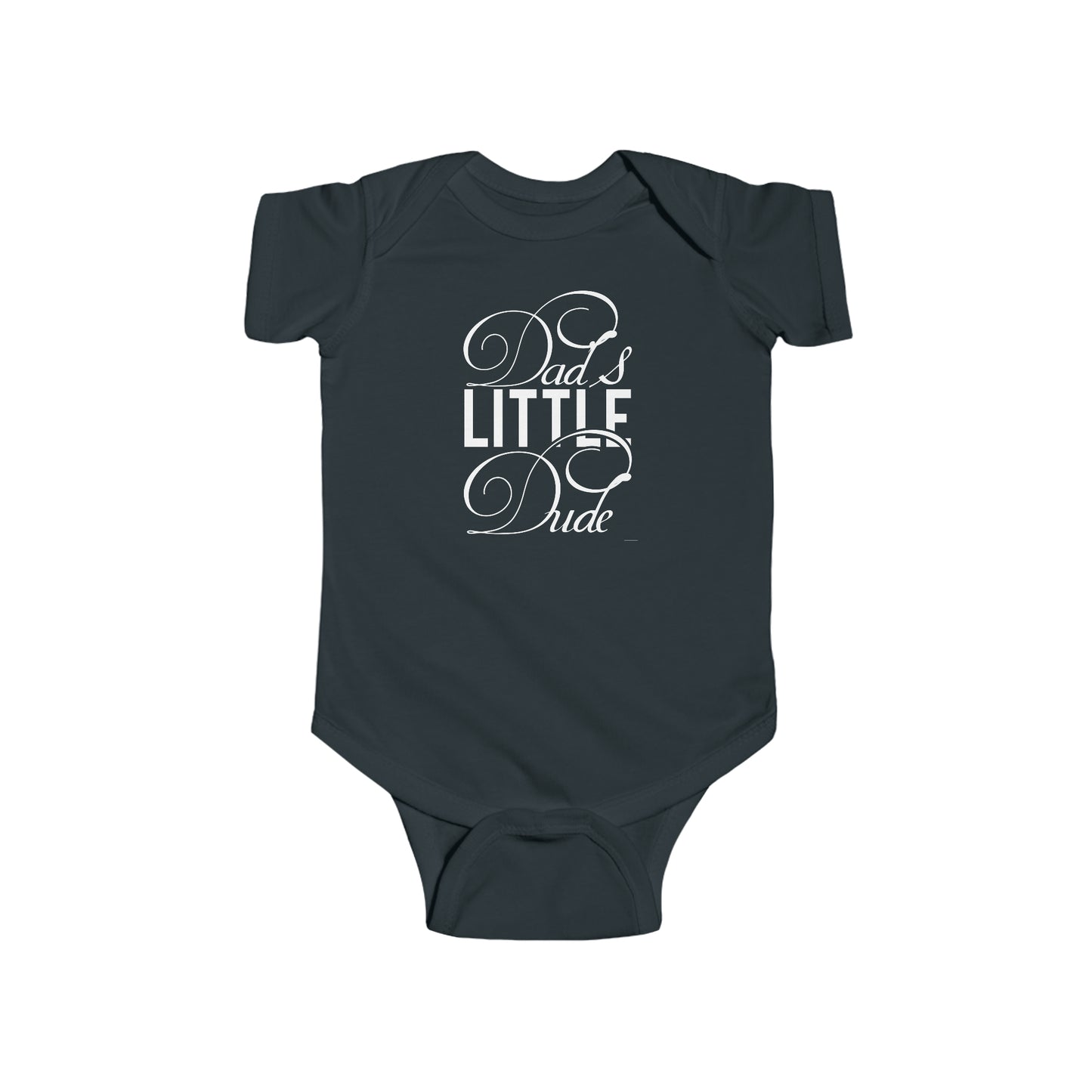 Daddys Little Dude Infant Fine Jersey Bodysuit
