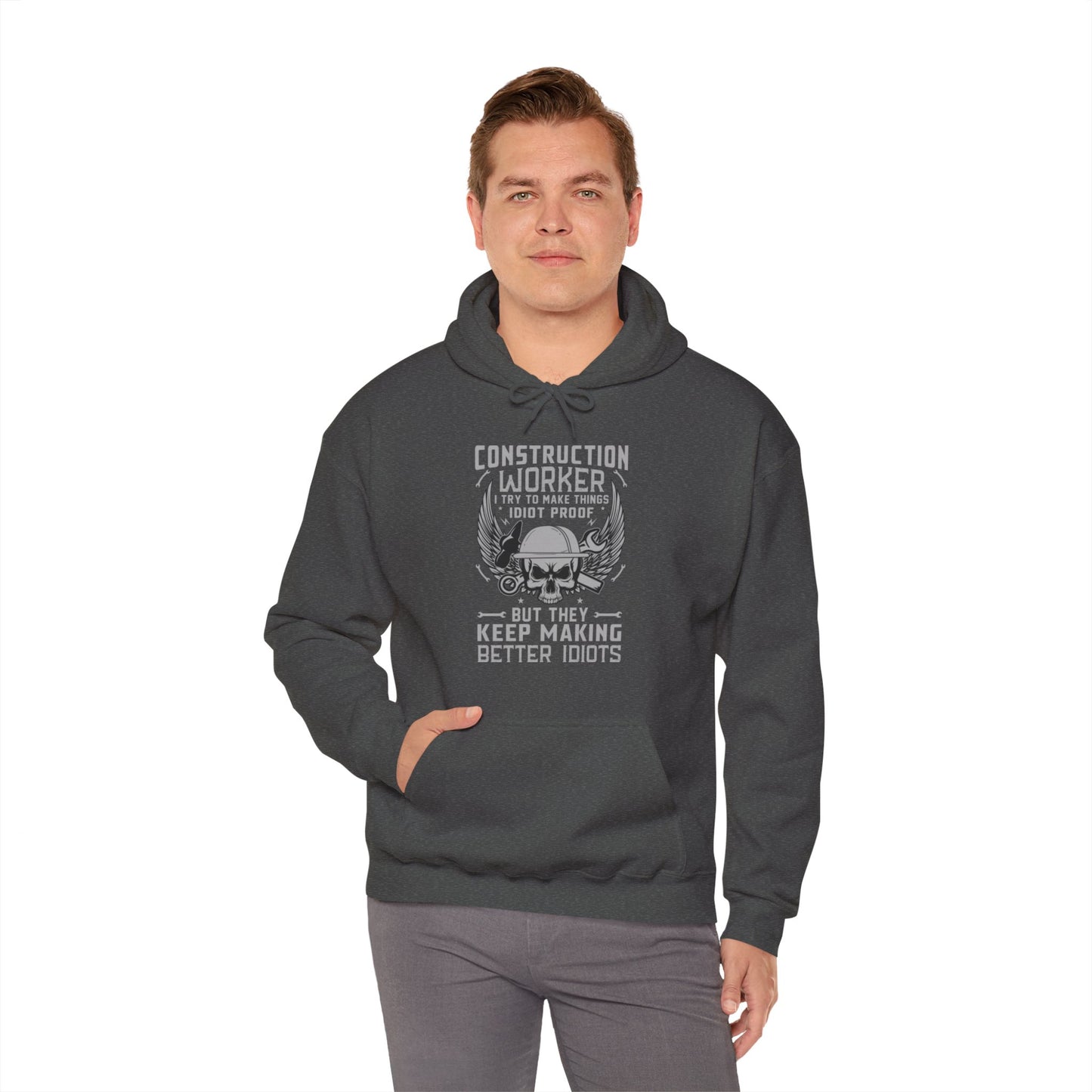 Contruction Worker Unisex Heavy Blend™ Hooded Sweatshirt