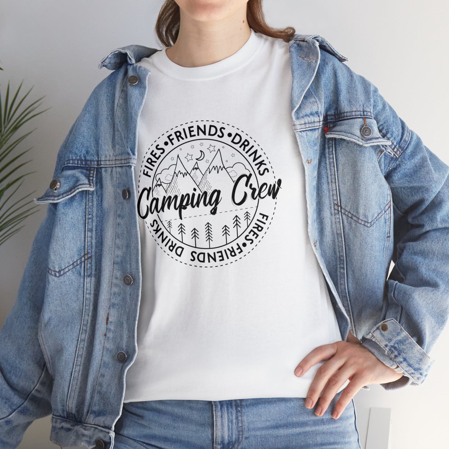 Camping Crew Unisex Heavy Cotton Tee