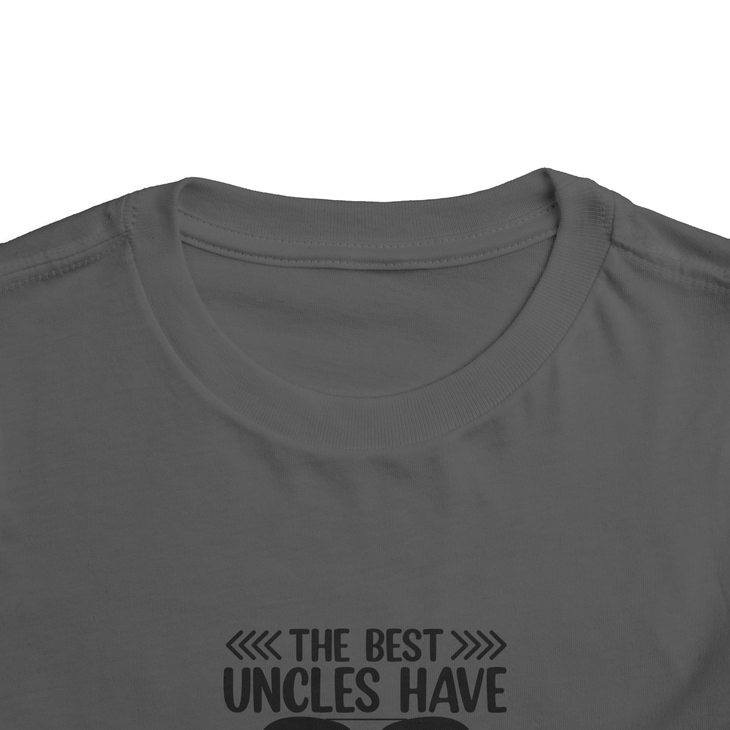 The Best Uncles Have Beards Toddler Short Sleeve Tee