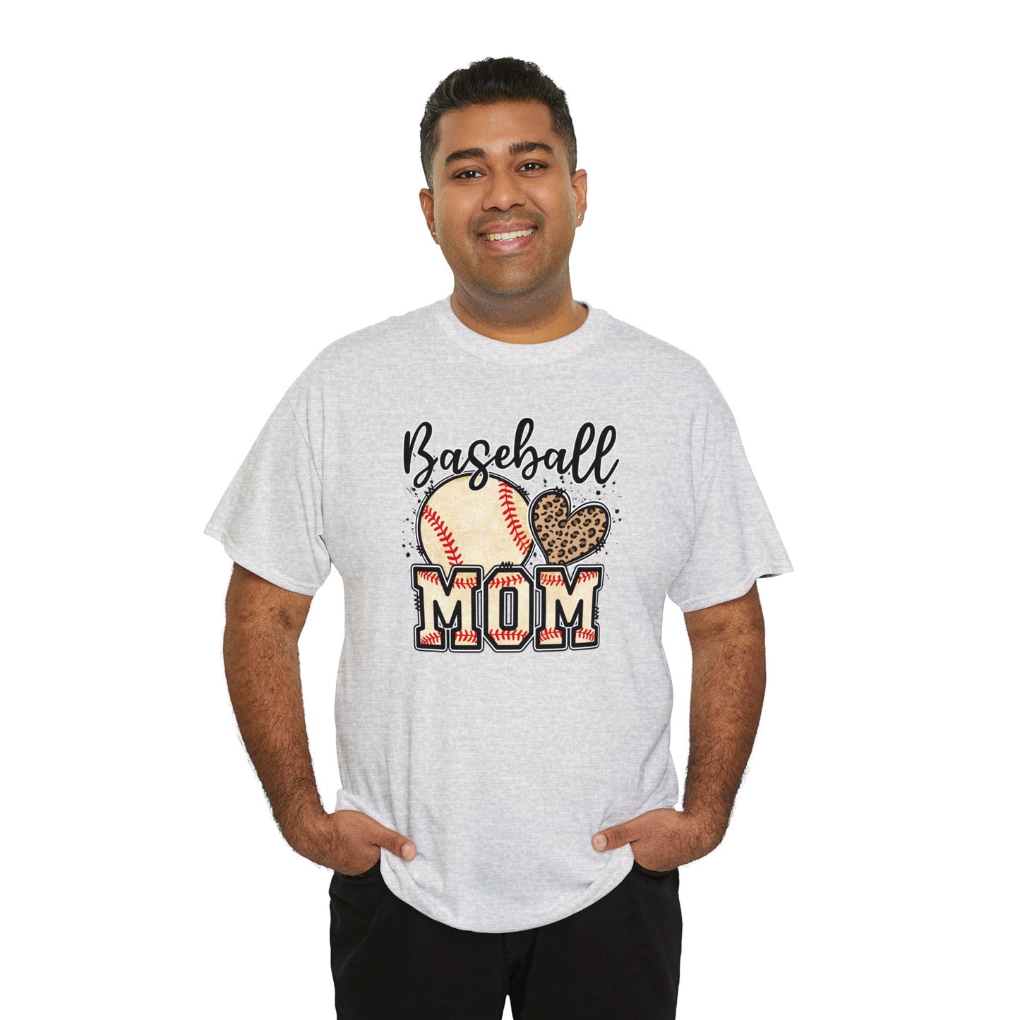 Baseball MOM shirt Unisex Heavy Cotton Tee