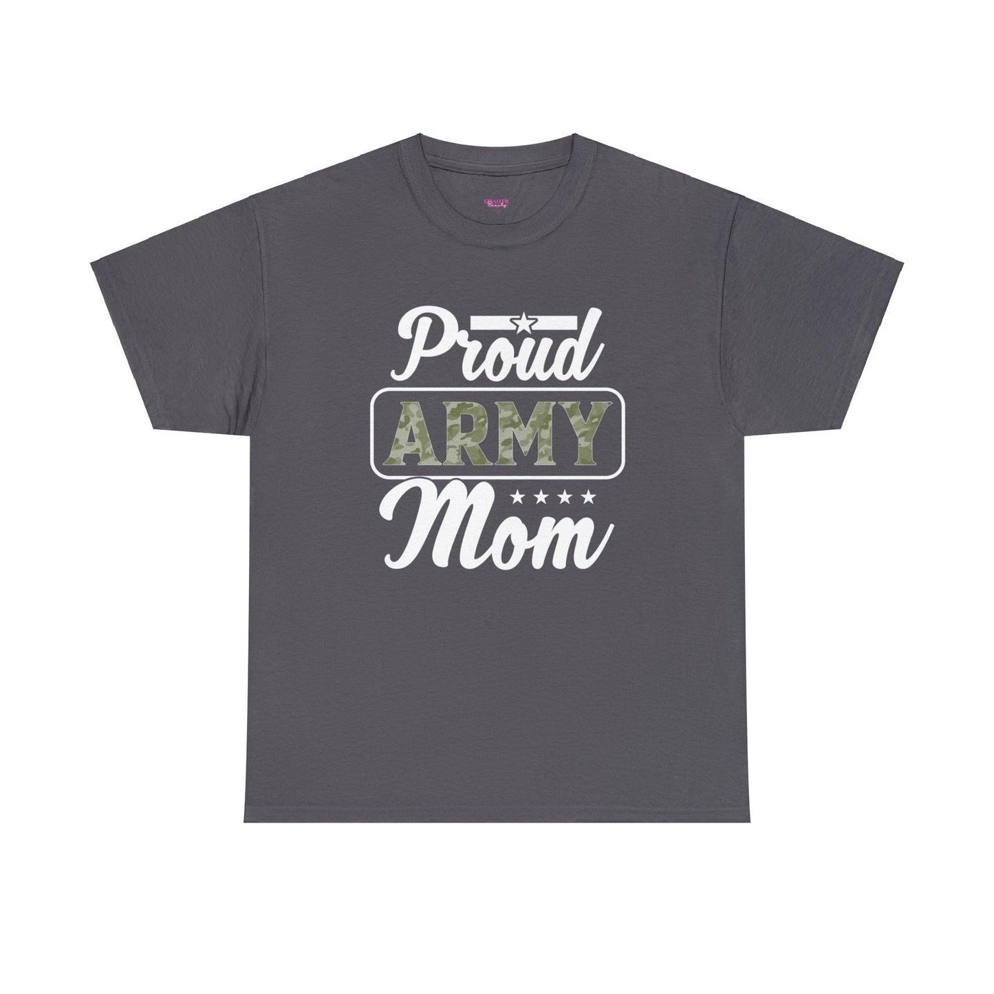Proud ARMY Mom Unisex Heavy Cotton Tee