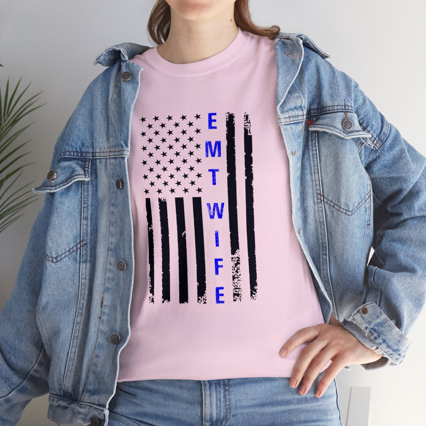 EMT Wife Unisex Heavy Cotton Tee