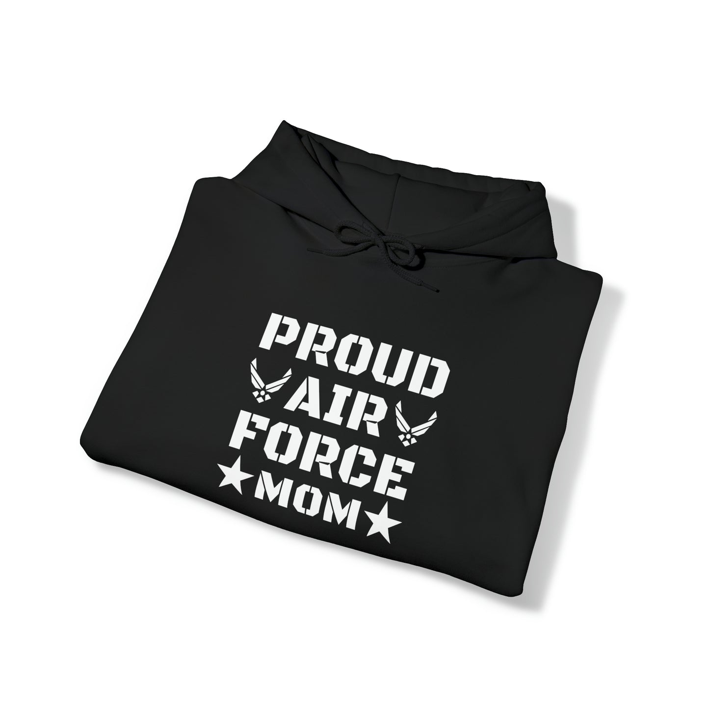 Proud Air Force MOM Unisex Heavy Blend™ Hooded Sweatshirt