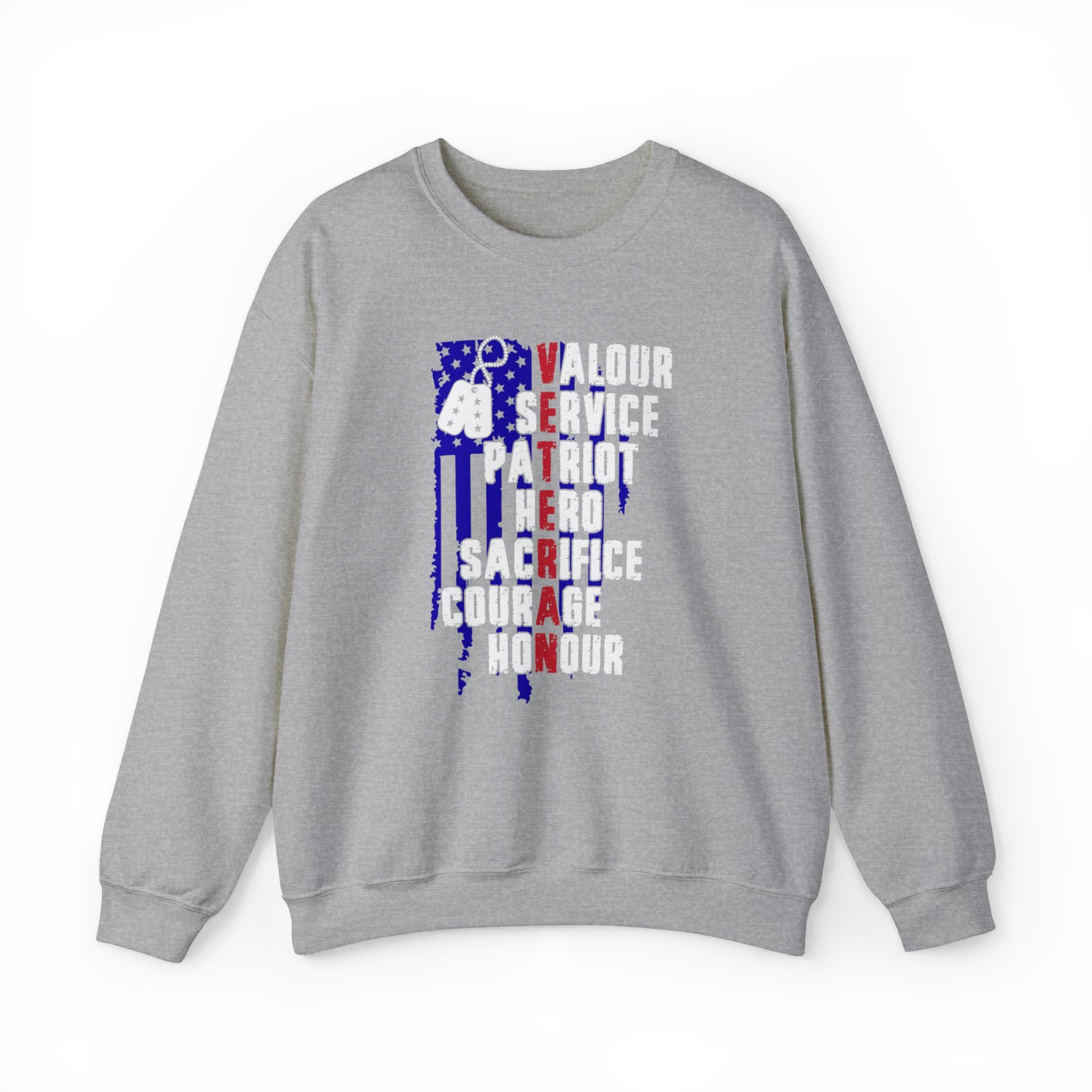 V.E.T.E.R.A.N Unisex Heavy Blend™ Crewneck Sweatshirt
