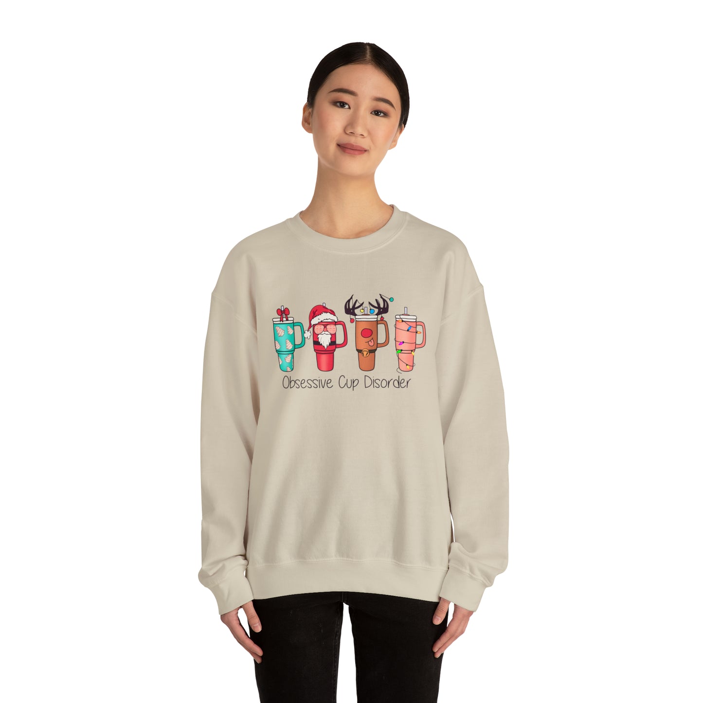 Obsessive Cup Disorder Unisex Heavy Blend™ Crewneck Sweatshirt