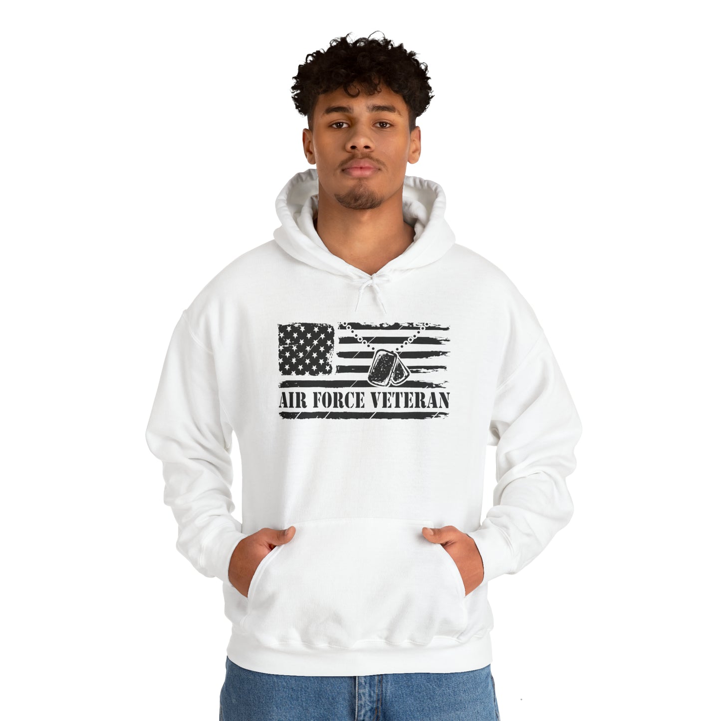 Air Force Veteran Unisex Heavy Blend™ Hooded Sweatshirt