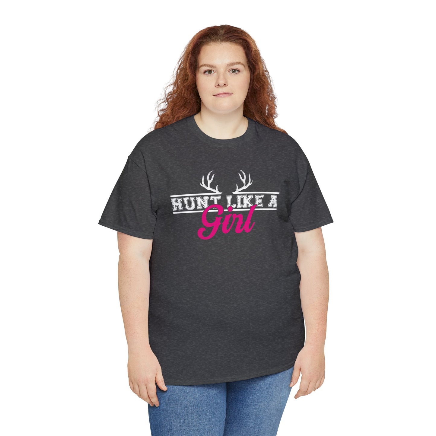 Hunt Like a Girl Unisex Heavy Cotton Tee