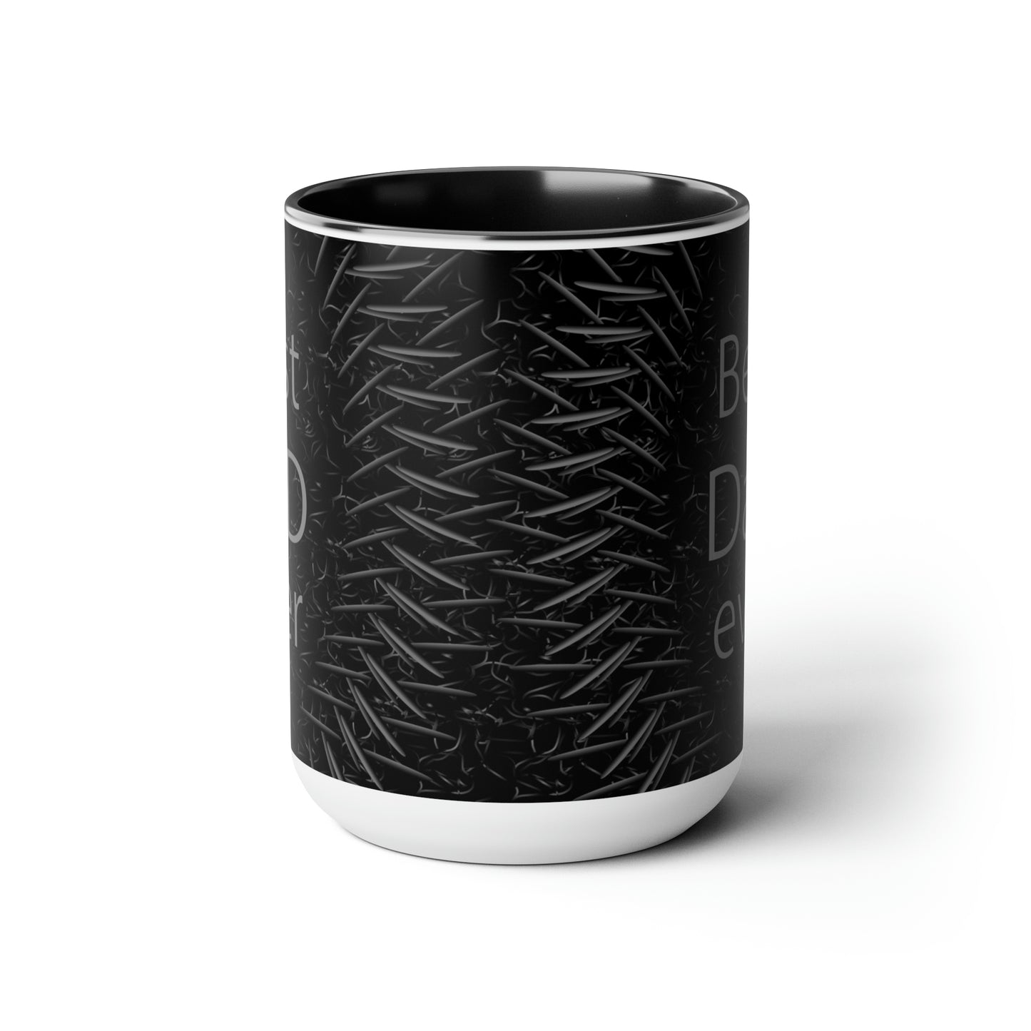 Best DAD ever Two-Tone Coffee Mugs, 15oz