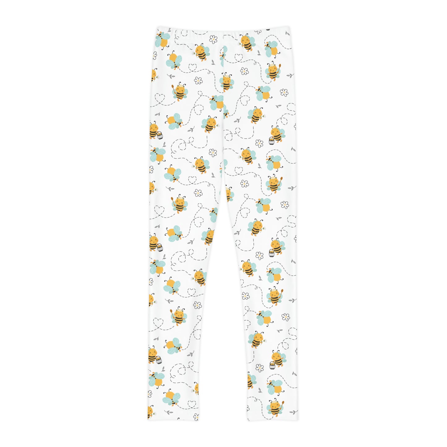 Bees Please Youth Full-Length Leggings