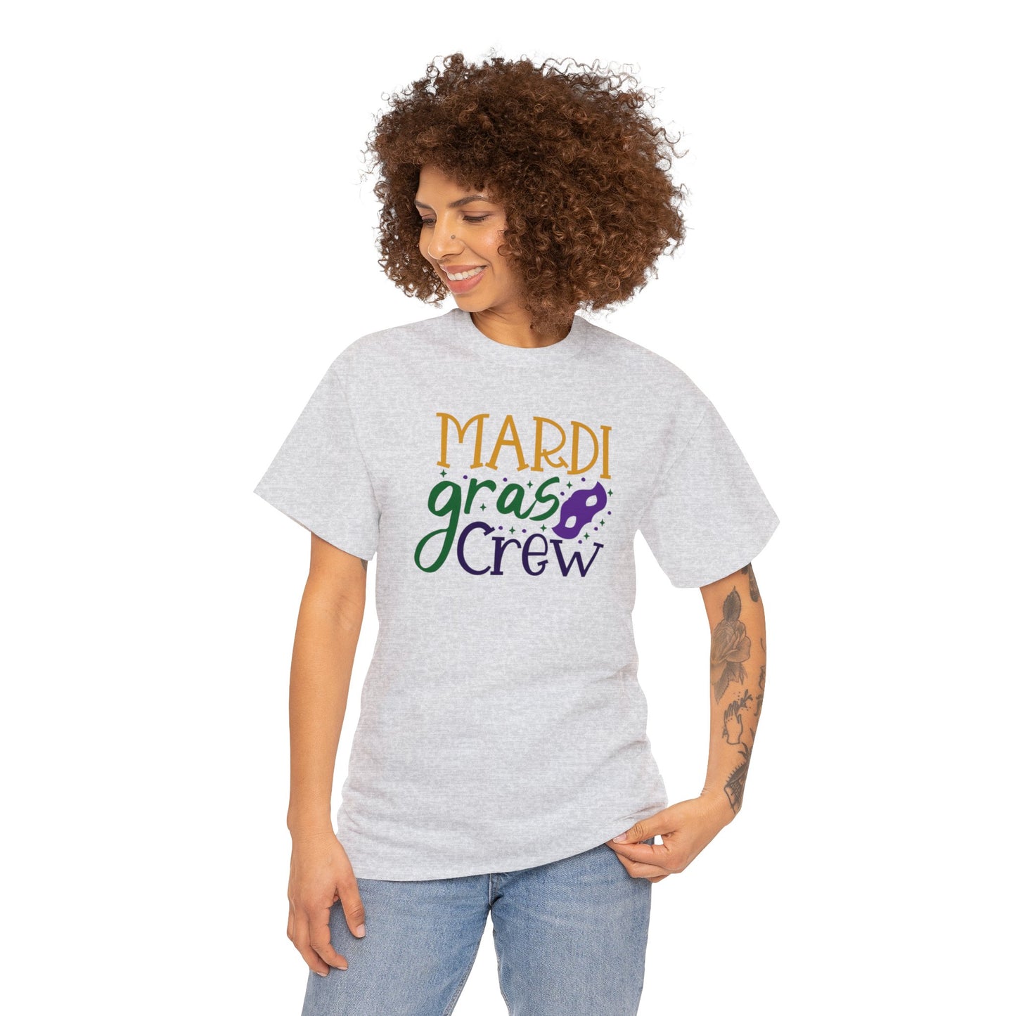 Mardi Gras Crew #1 Unisex Heavy Cotton Tee