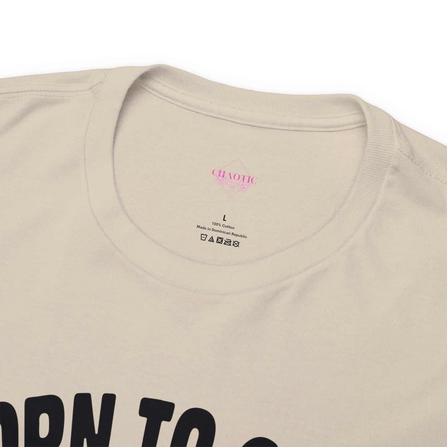 Born to Golf Forced to Work Unisex Heavy Cotton Tee