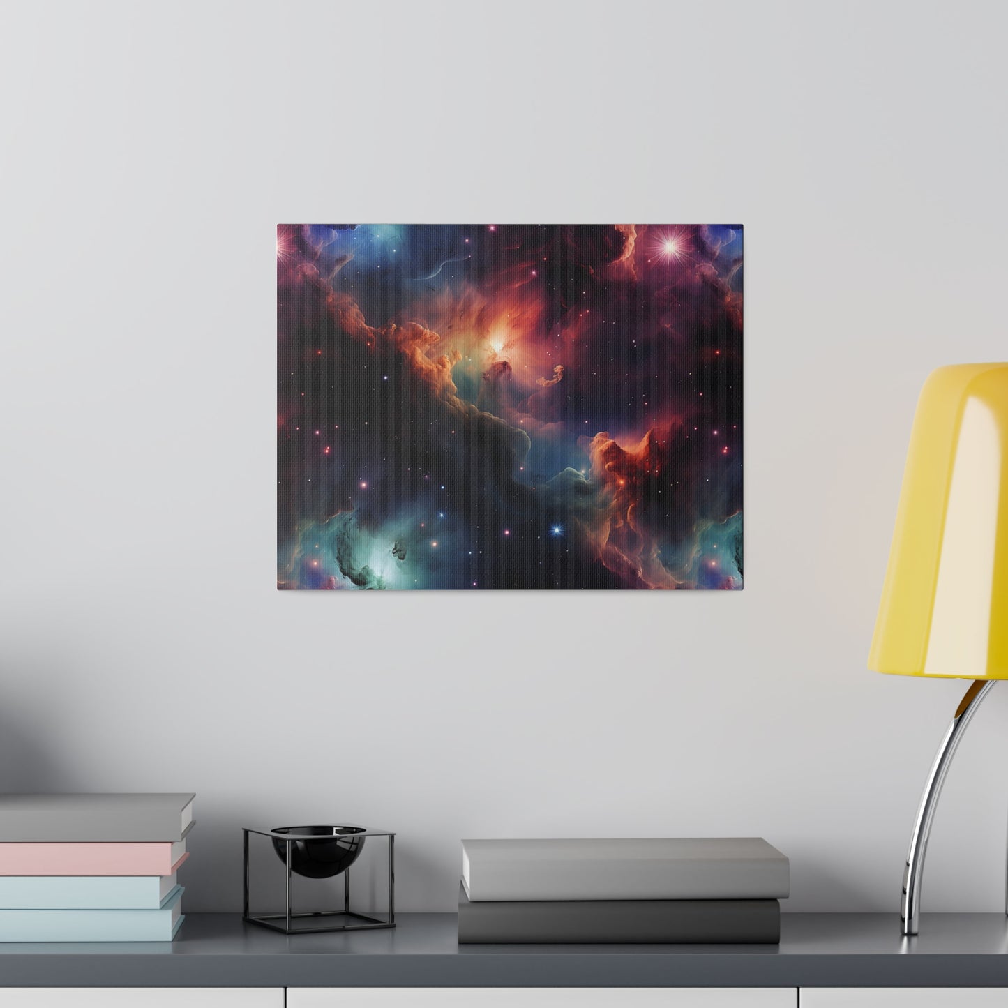 Cosmic Nebula Matte Canvas, Stretched, 0.75"