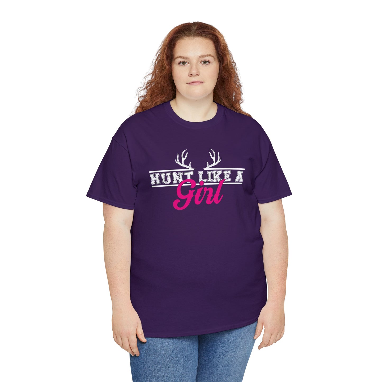 Hunt Like a Girl Unisex Heavy Cotton Tee