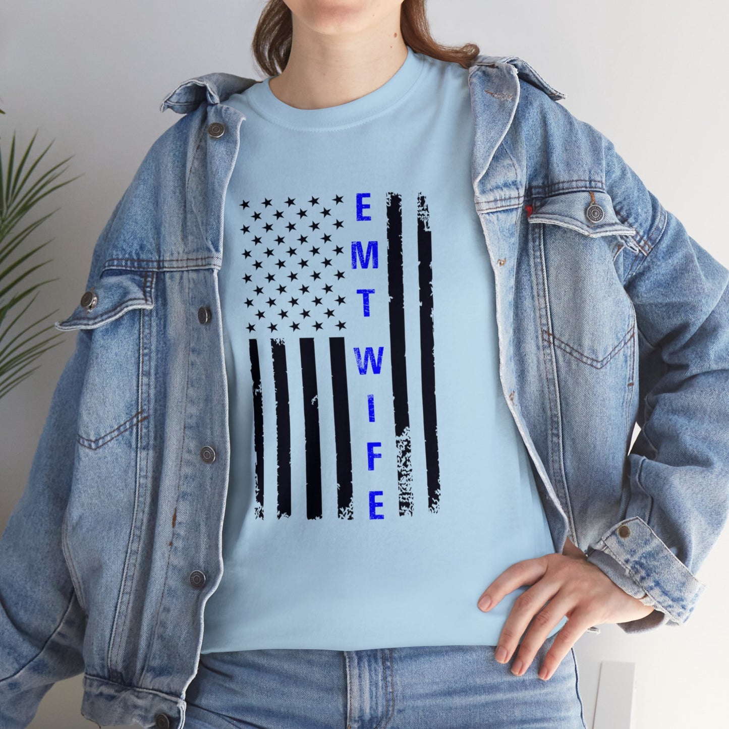 EMT Wife Unisex Heavy Cotton Tee