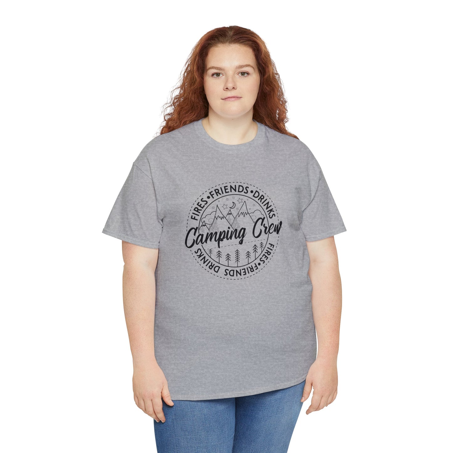 Camping Crew Unisex Heavy Cotton Tee