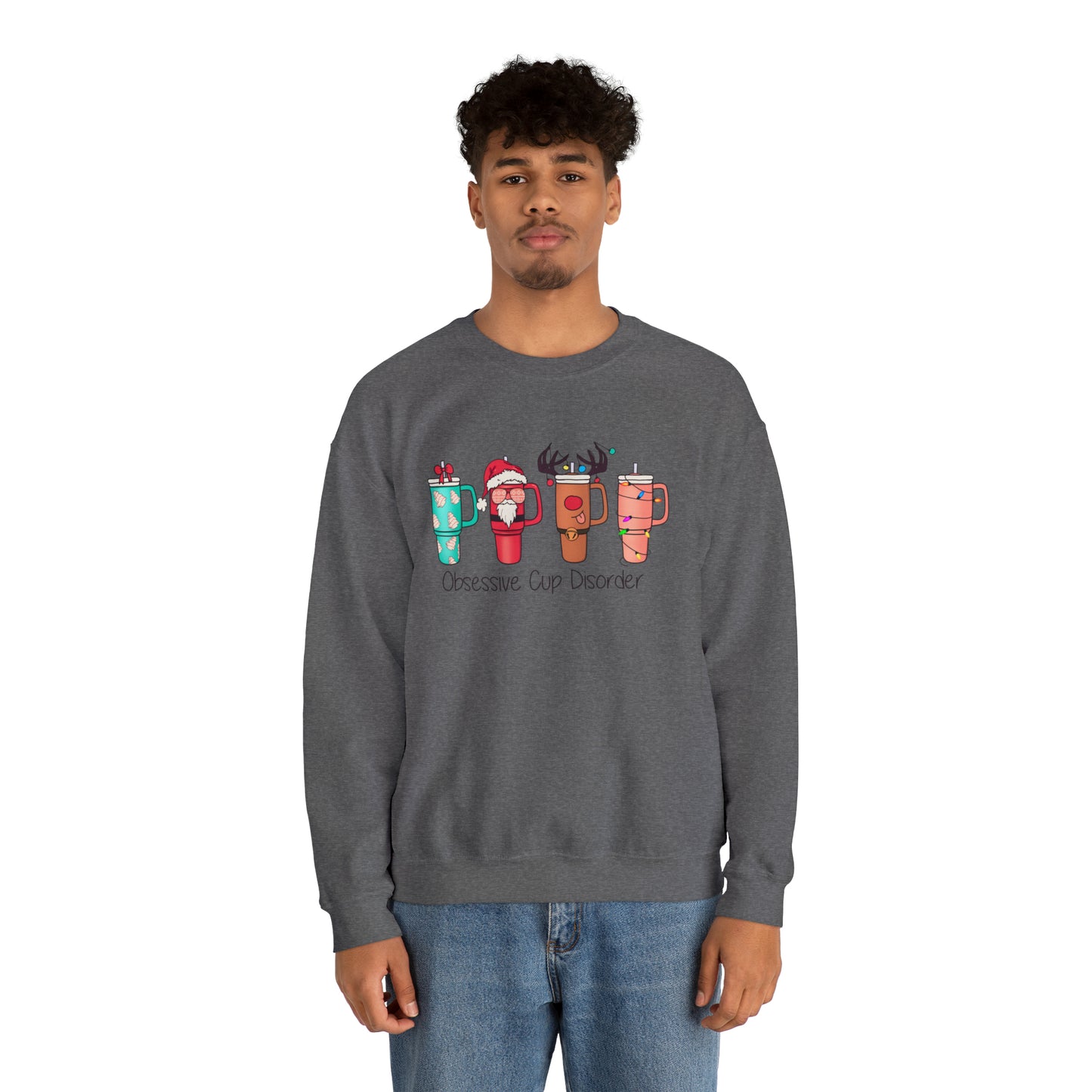 Obsessive Cup Disorder Unisex Heavy Blend™ Crewneck Sweatshirt