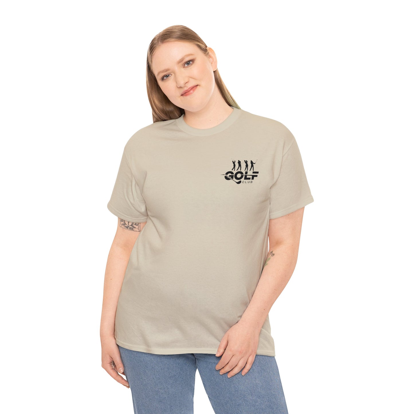 You Dont Stop Golfing When You Get Old You Get Old When You Stop Golfing Unisex Heavy Cotton Tee
