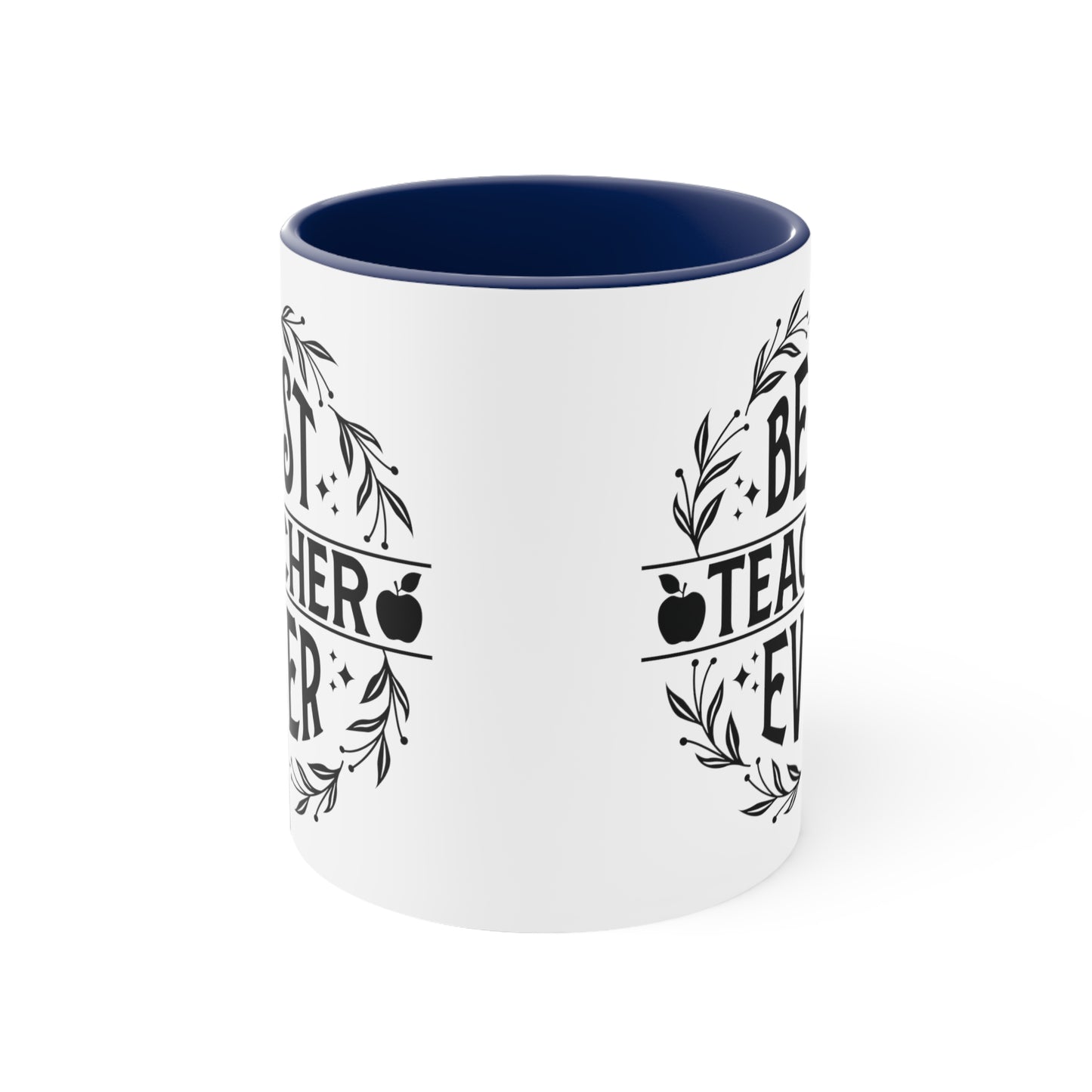 Best Teacher Ever Accent Coffee Mug, 11oz