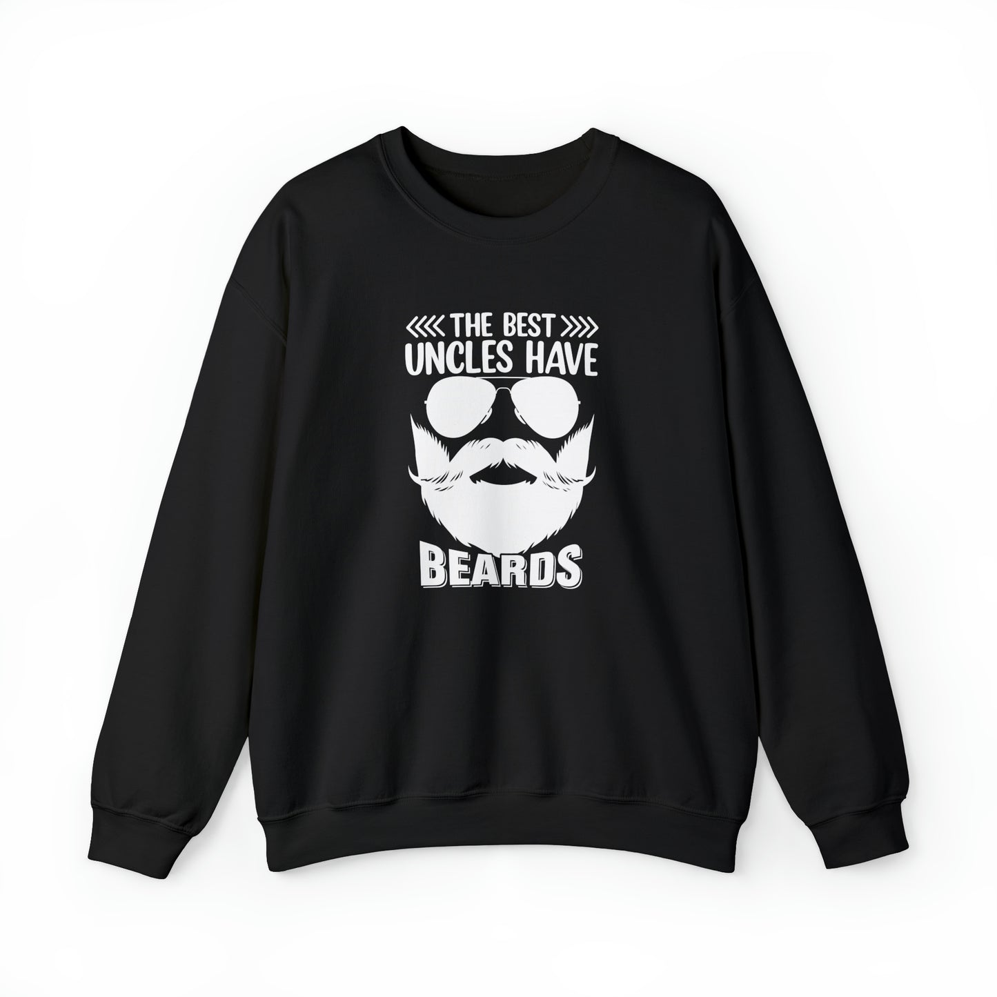 The Best Uncles Have Beards Unisex Heavy Blend™ Crewneck Sweatshirt