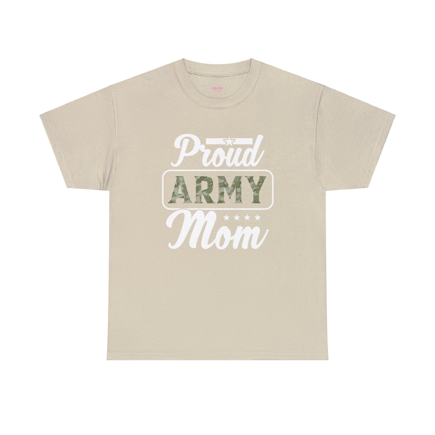 Proud ARMY Mom Unisex Heavy Cotton Tee