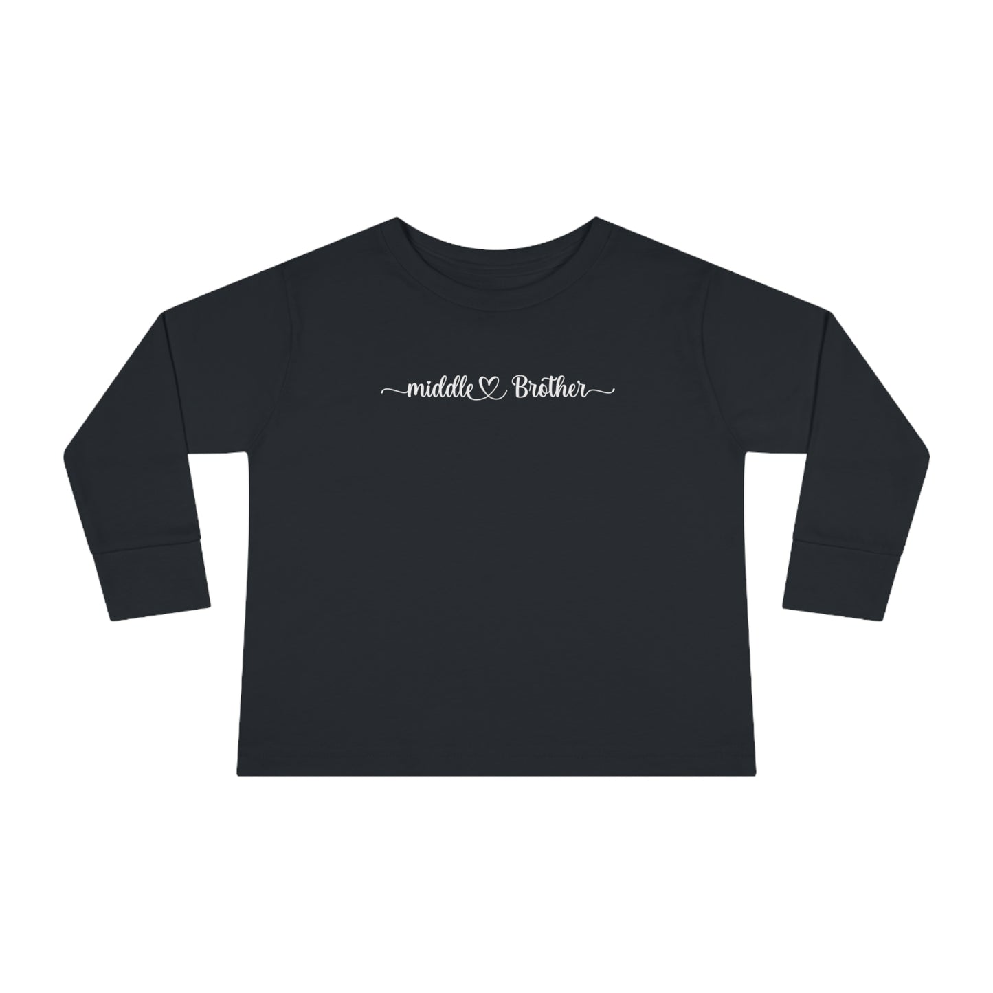 Middle Brother Toddler Long Sleeve Tee