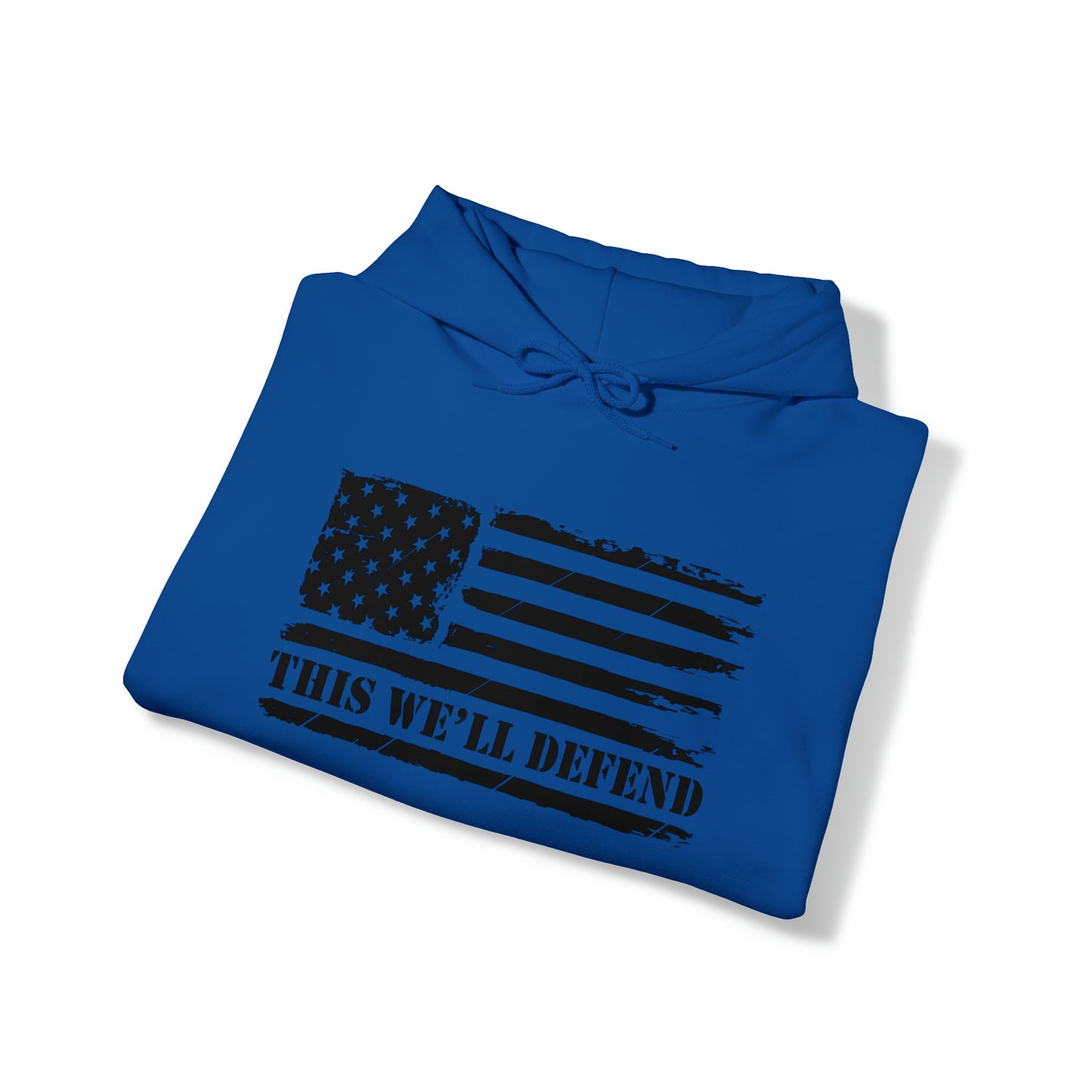 Flag This We'll Defend Unisex Heavy Blend™ Hooded Sweatshirt