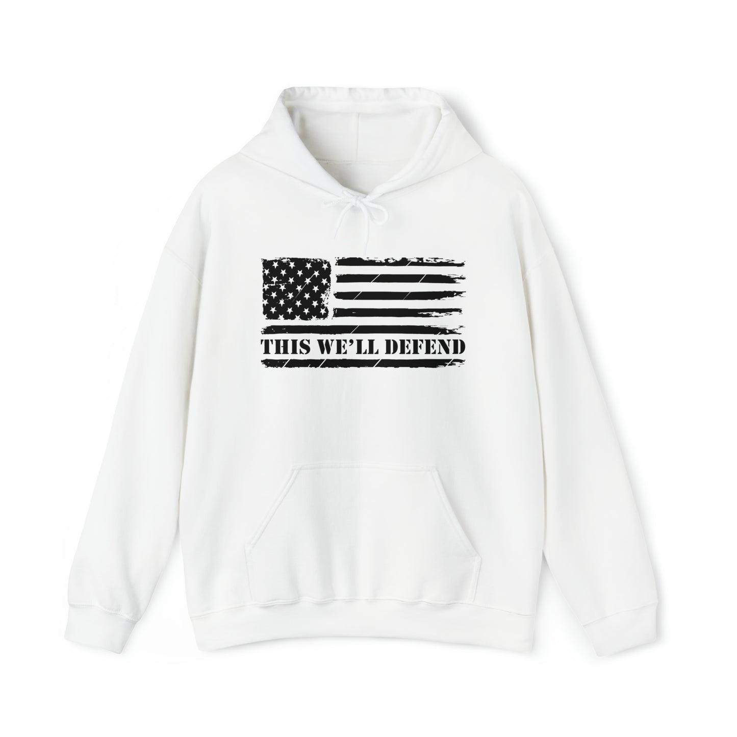 Flag This We'll Defend Unisex Heavy Blend™ Hooded Sweatshirt