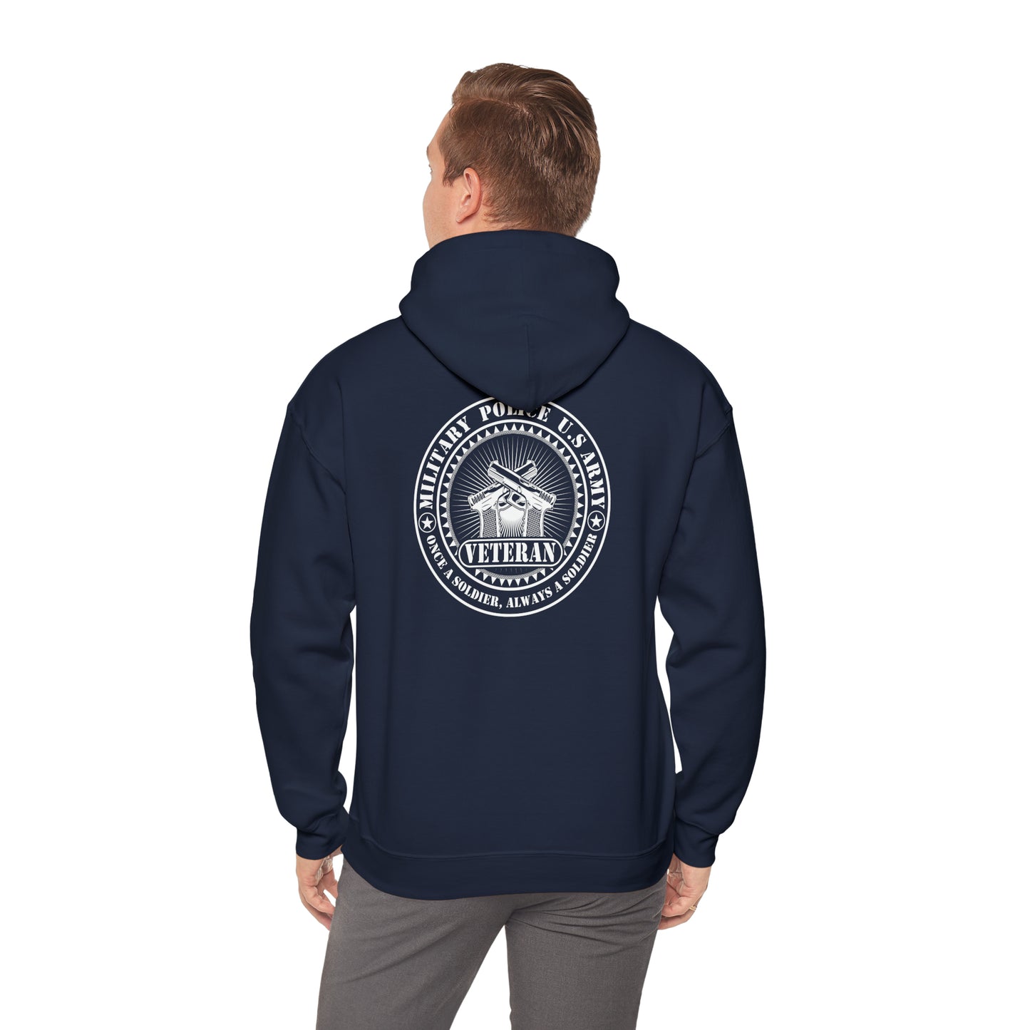 Military Police US Army Veteran Unisex Heavy Blend™ Hooded Sweatshirt