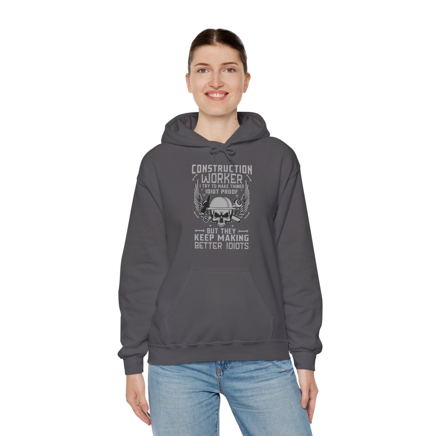 Contruction Worker Unisex Heavy Blend™ Hooded Sweatshirt