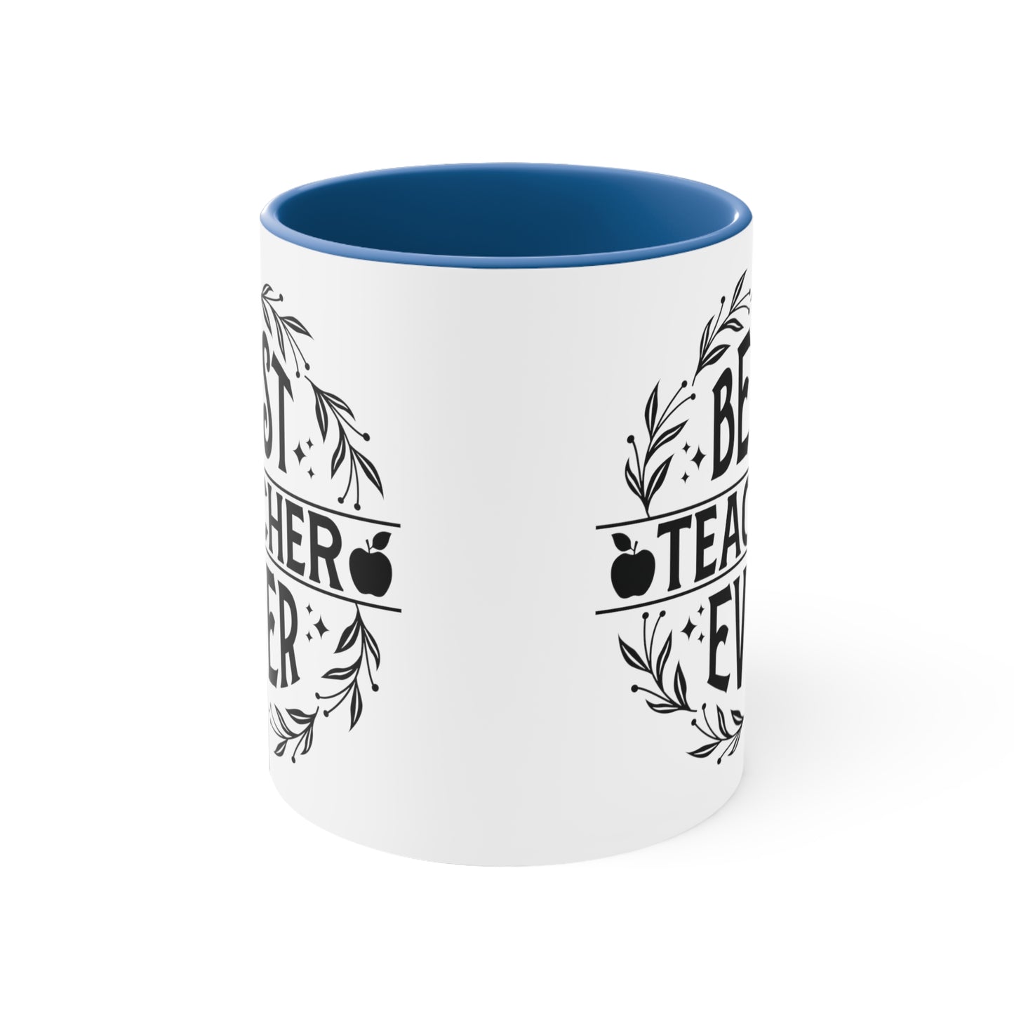 Best Teacher Ever Accent Coffee Mug, 11oz